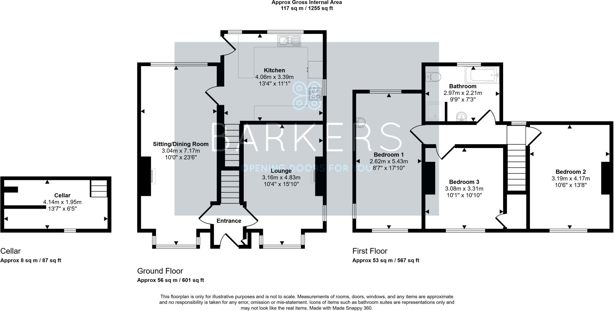 Church Lane, Gomersal floorplan