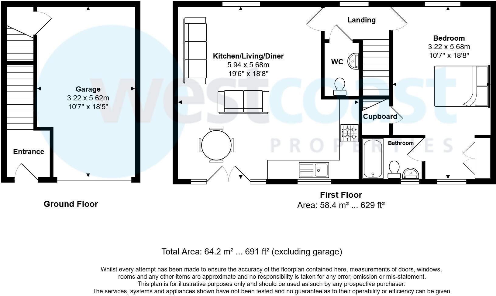 The Anchorage, Portishead, Bristol, Somerset, BS20 floorplan