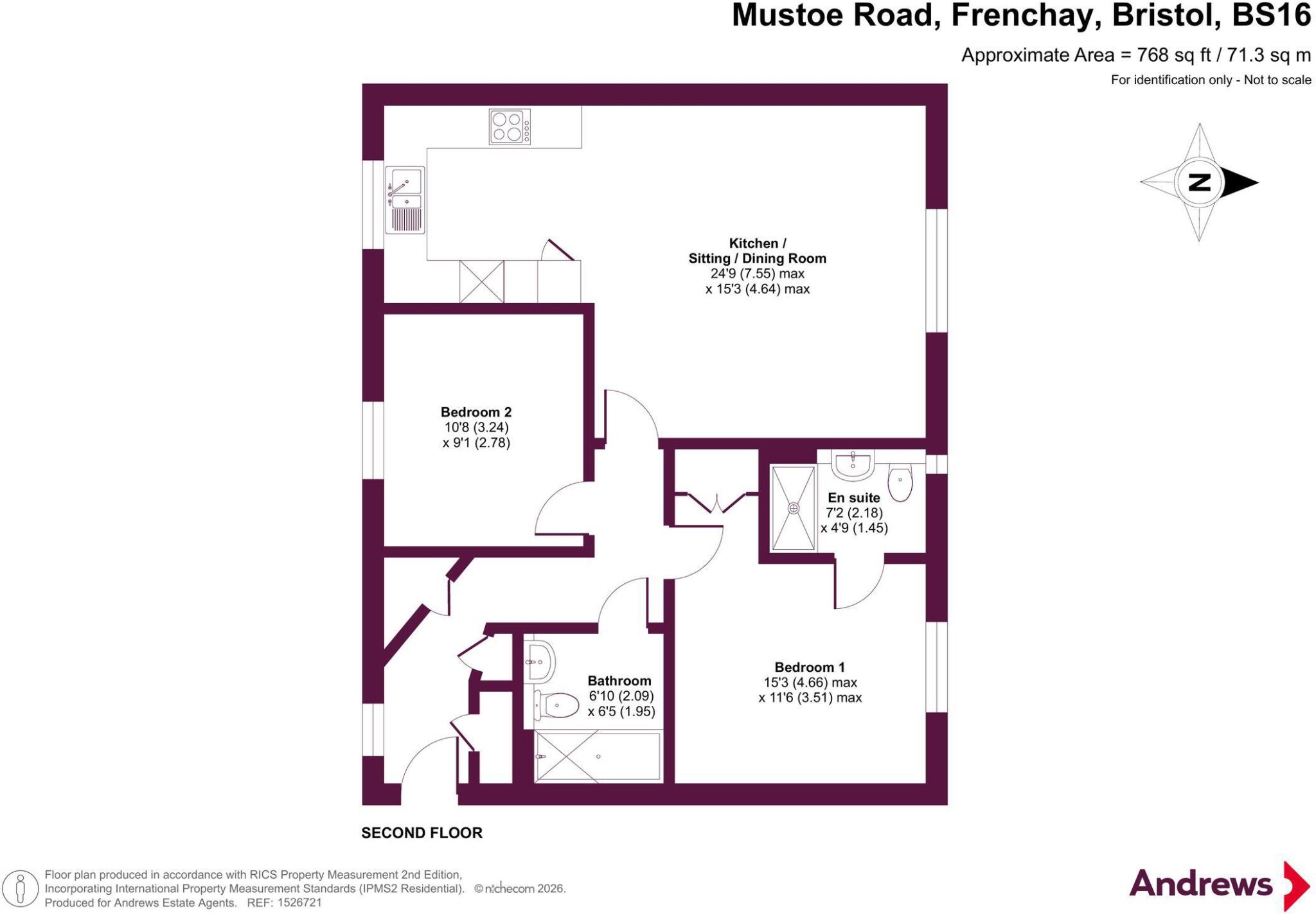 Mustoe Road, Frenchay, Bristol, Gloucestershire, BS16 floorplan