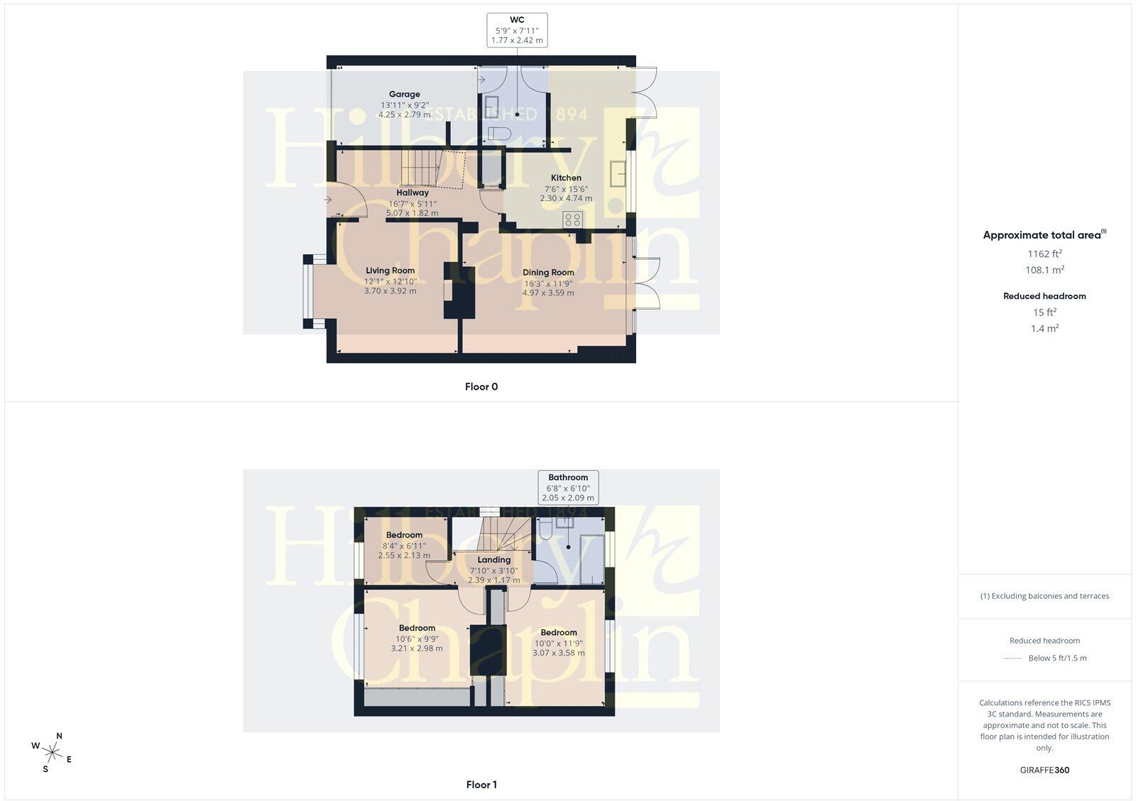 Rayleigh Road, Hutton, Brentwood, Essex, CM13 floorplan