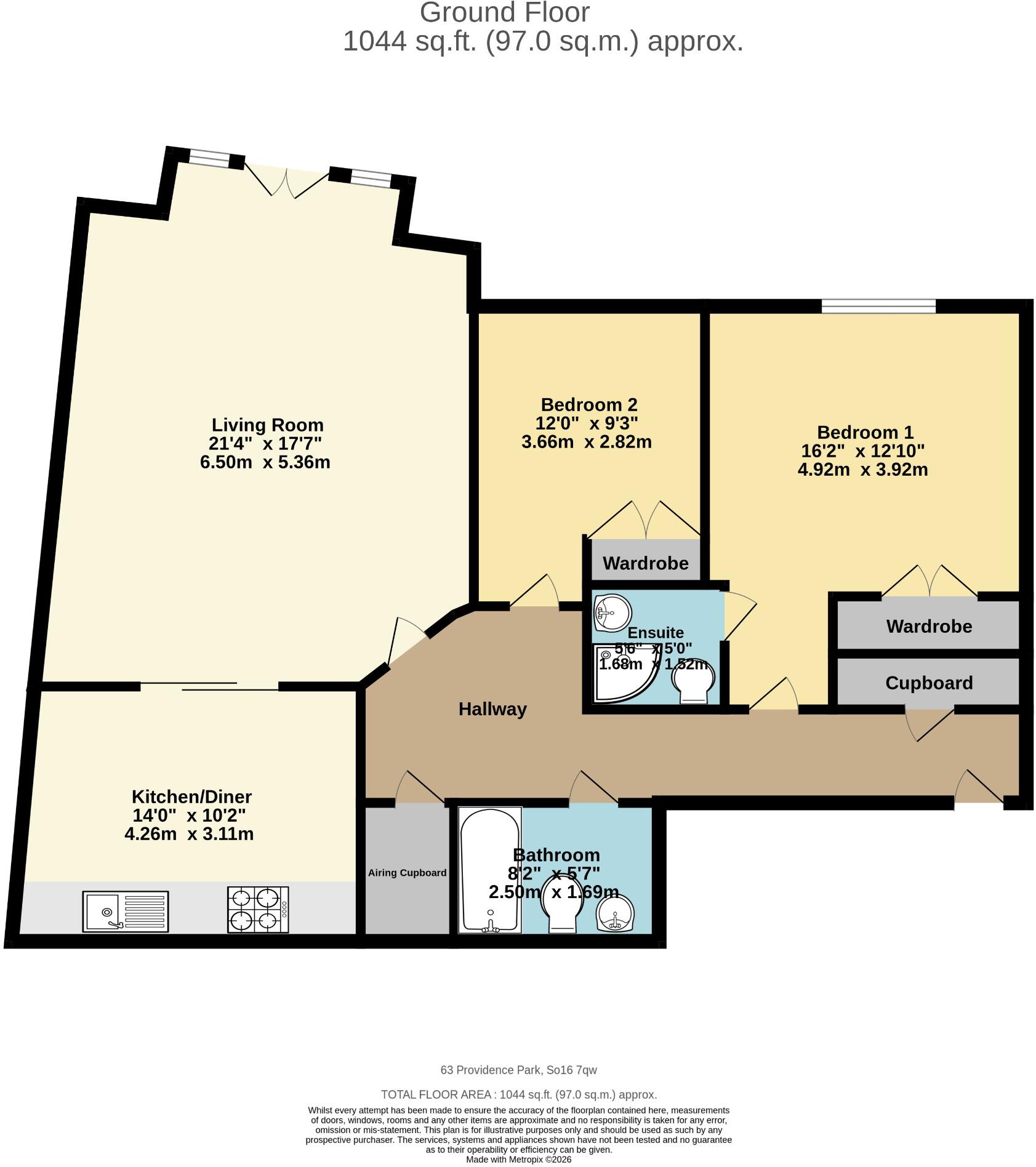 Bassett, Southampton floorplan