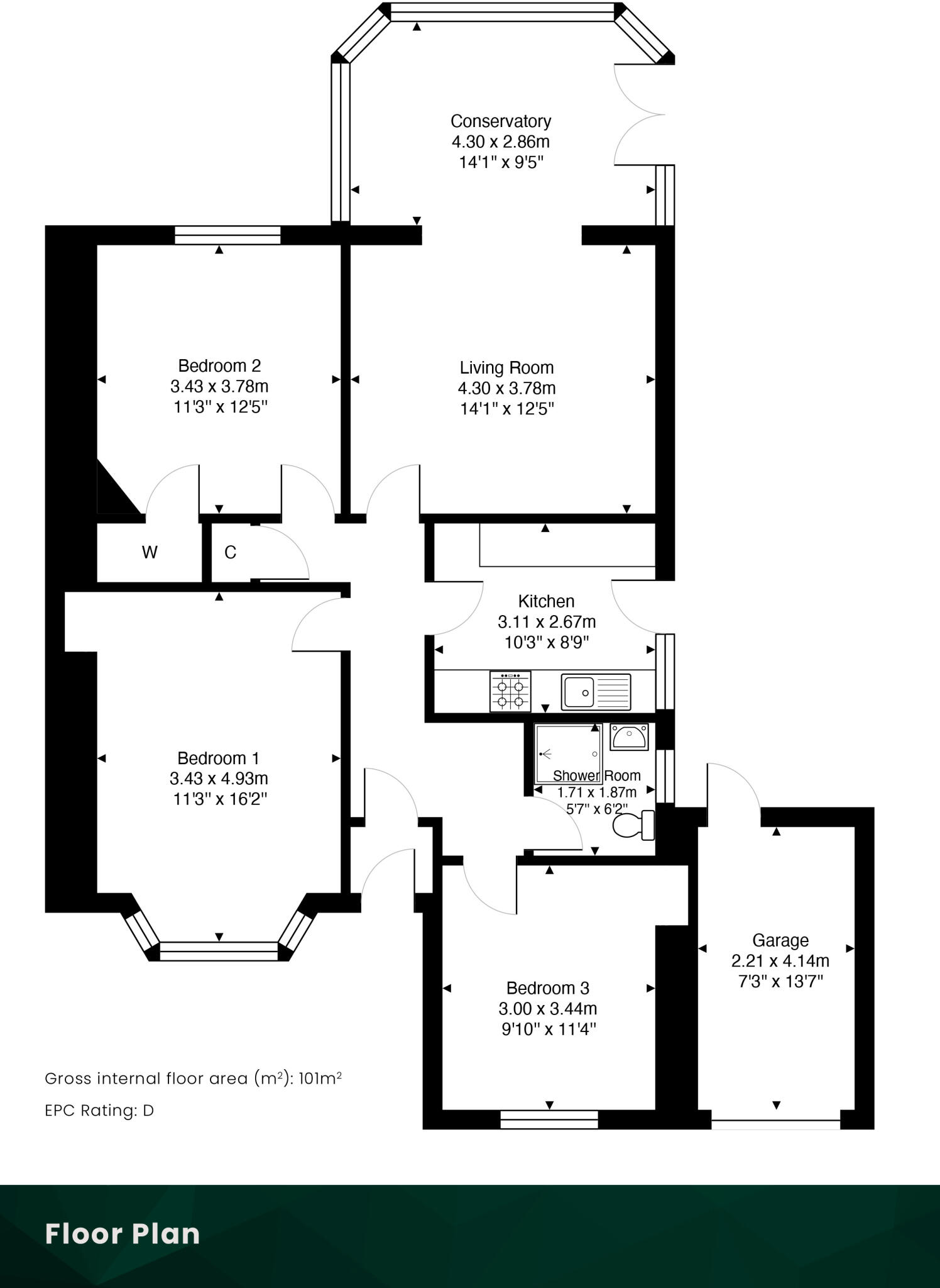 15 Kirkhill Drive, Prestonfield, Edinburgh, EH16 5DH floorplan
