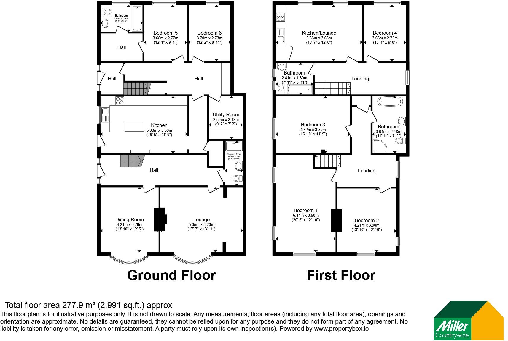 Woodland Road, St. Austell, Cornwall, PL25 floorplan