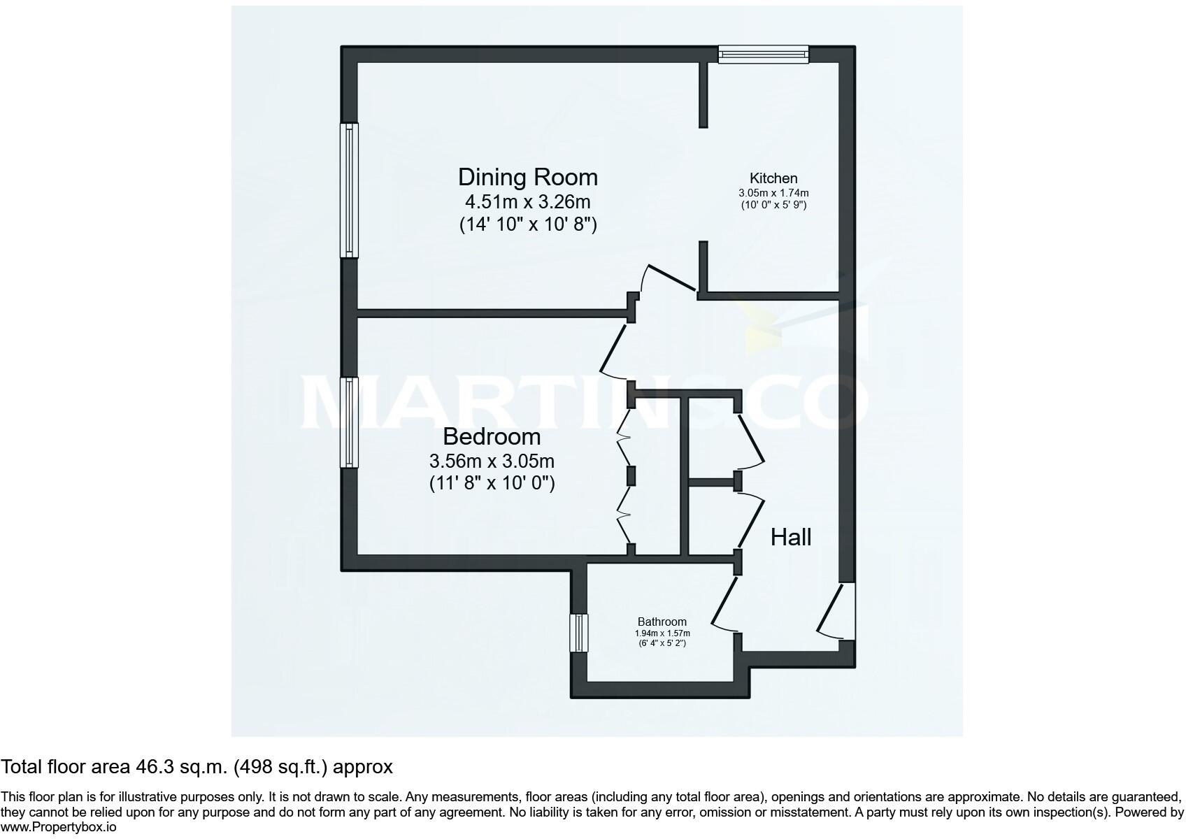 Parkway Gardens, Welwyn Garden City floorplan