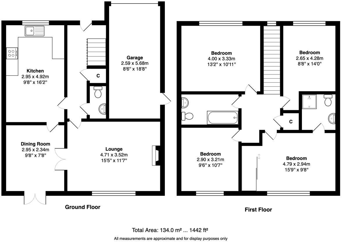 Highfield Lane, Silsden, floorplan