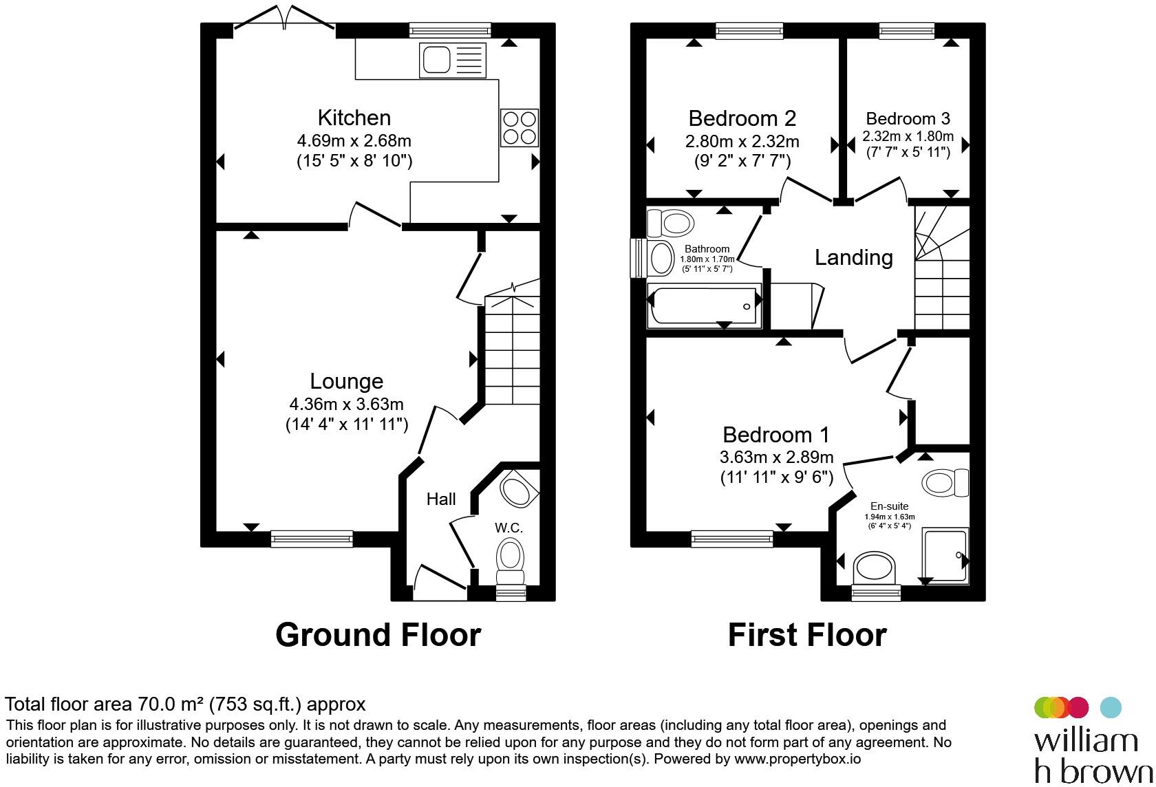 Opal Street, Hasland, Chesterfield floorplan