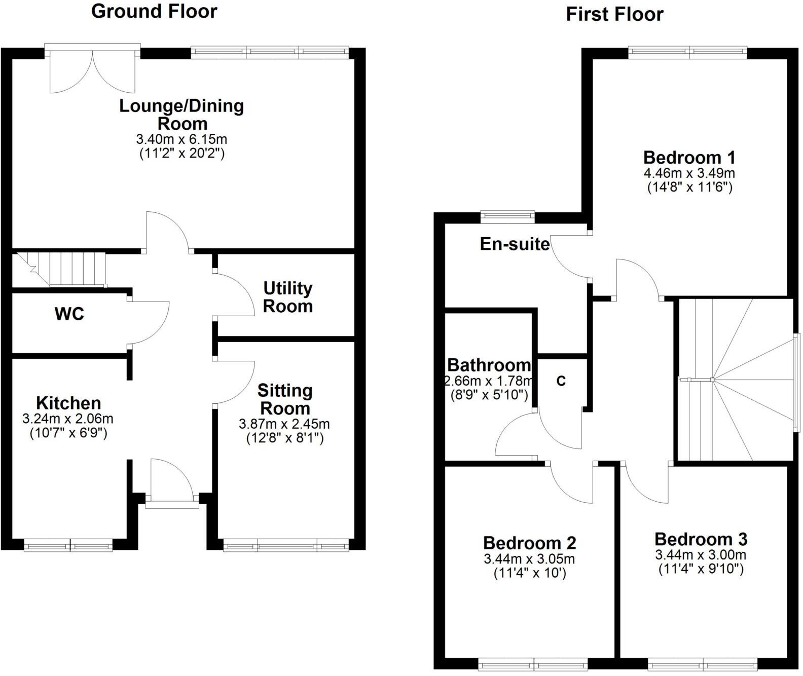 17 Garrett Avenue, Saltcoats, KA21 6GT floorplan