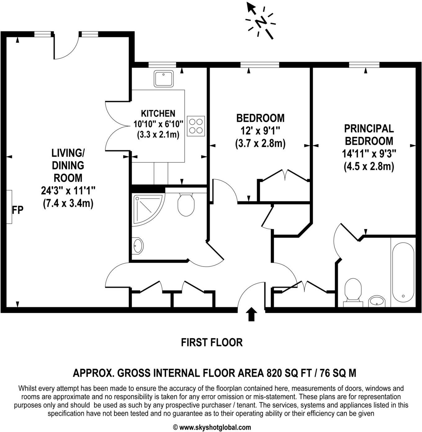Pegasus Court, Leatherhead floorplan
