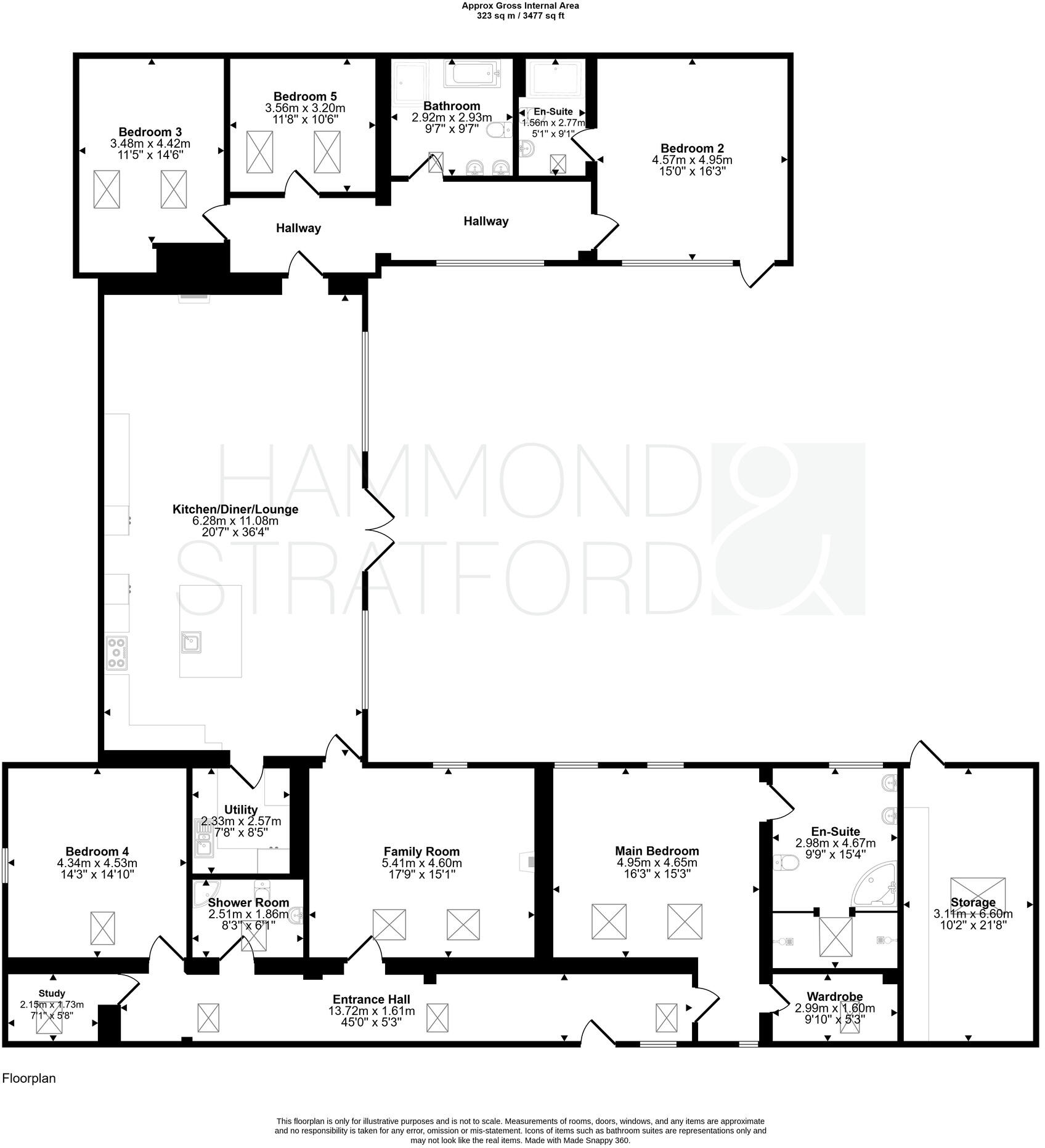 The Street, Morton On The Hill floorplan