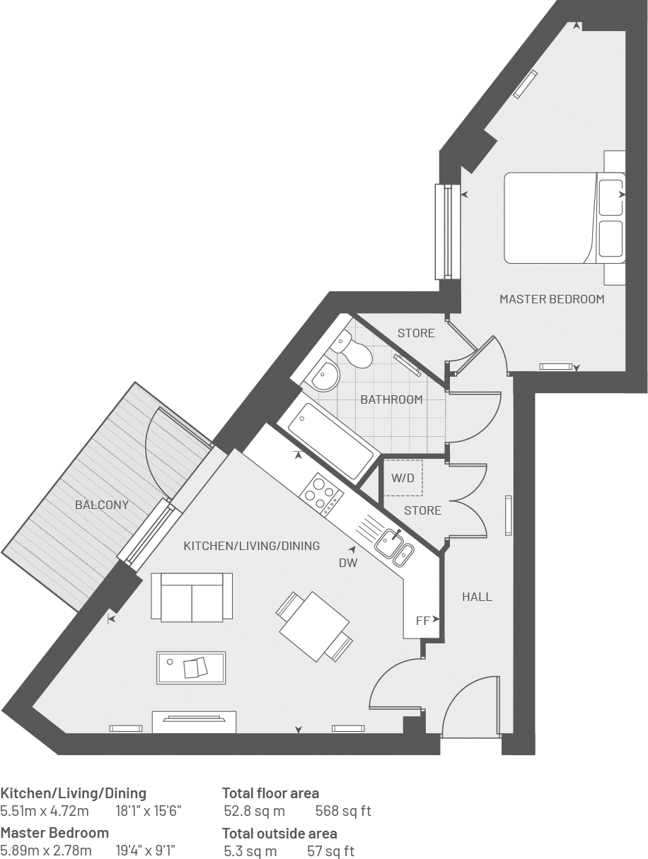 High Street, Southall UB1 floorplan