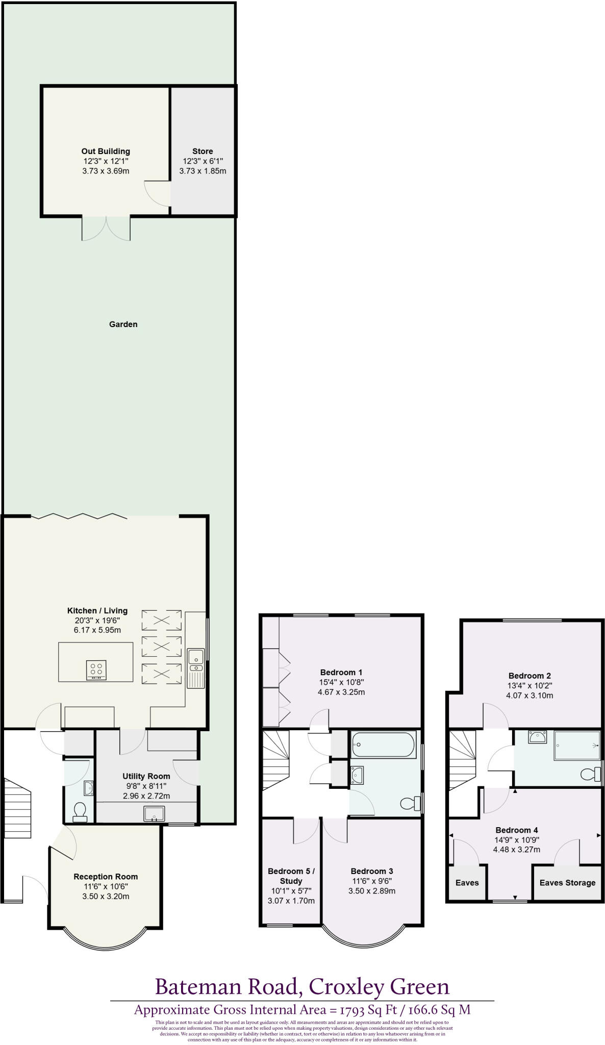 Bateman Road, Croxley Green floorplan