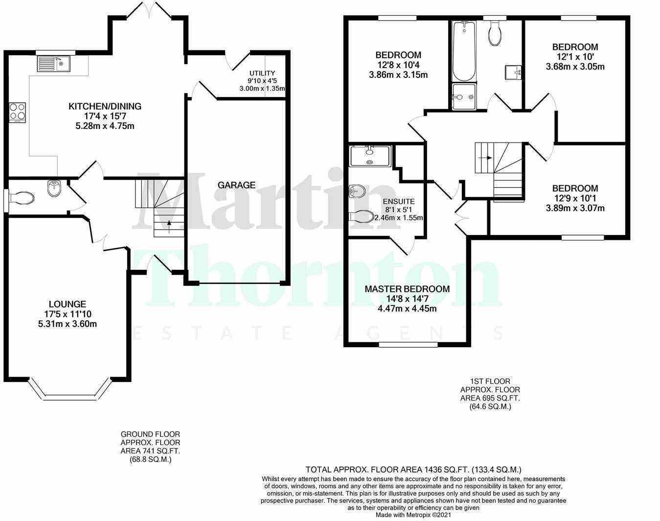 Pavilion View, Lindley, Huddersfield floorplan