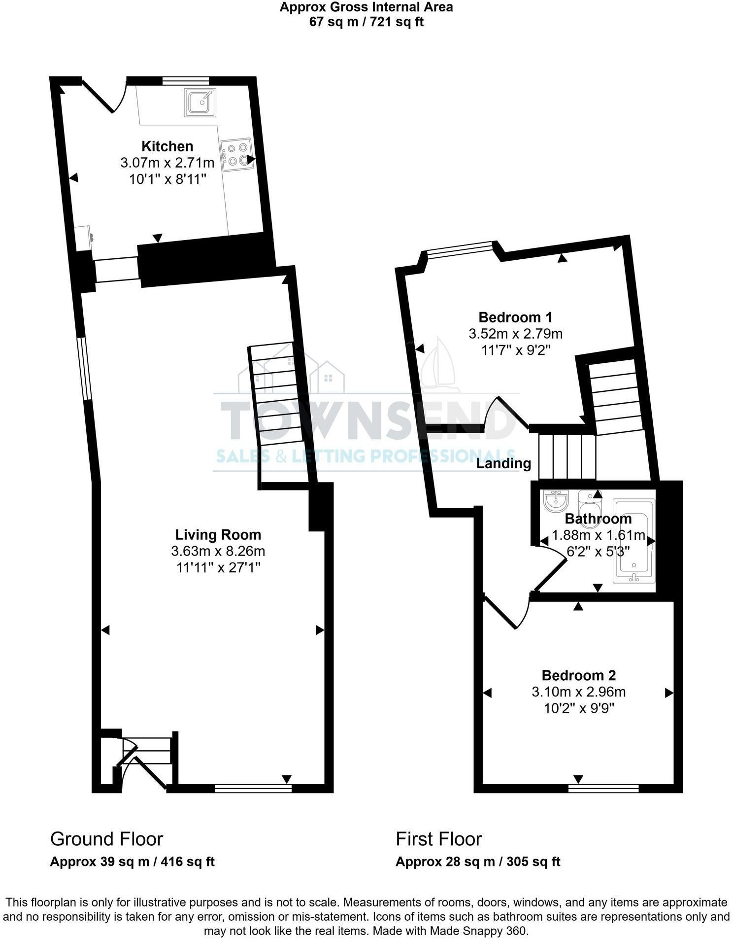 West Street, Penryn, TR10 floorplan