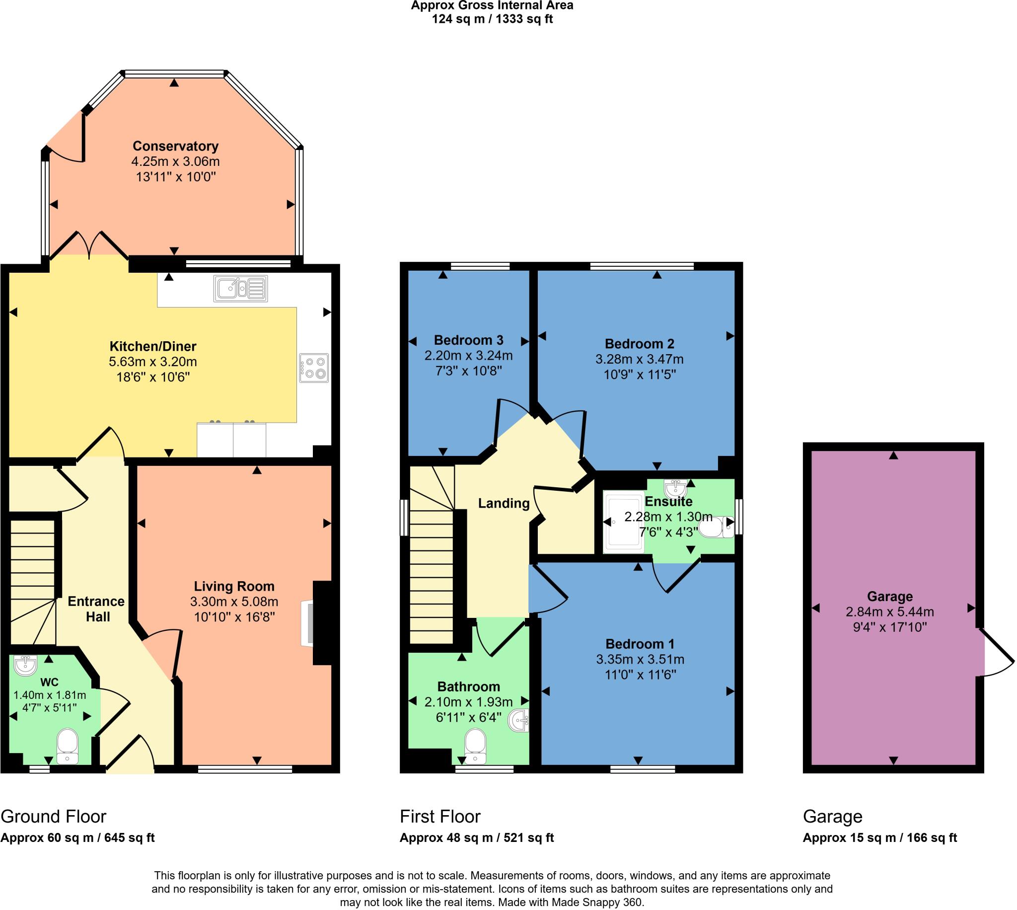 Reden Road, Bude, Cornwall, EX23 floorplan