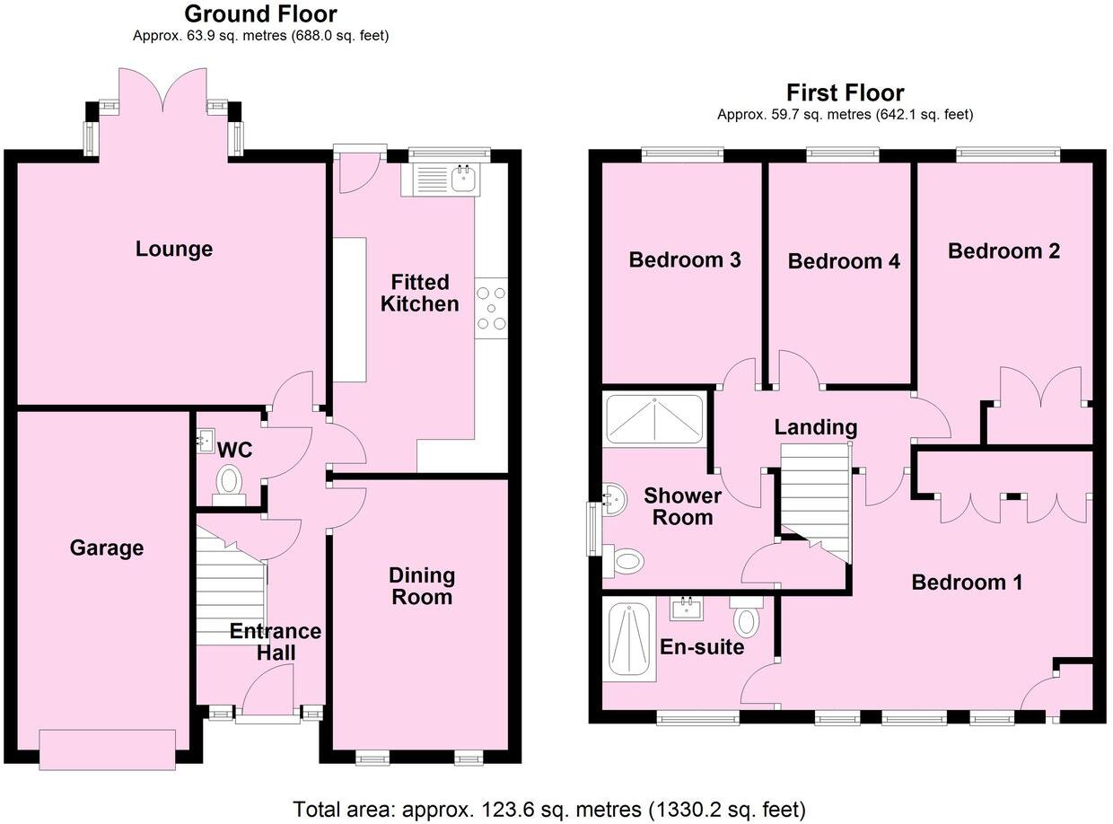 Bodycote Close, Broughton Astley, Leicester, LE9 floorplan