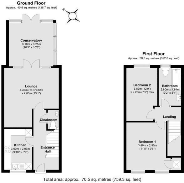 Hazel Court, Hersden, Canterbury, Kent, CT3 4GJ floorplan