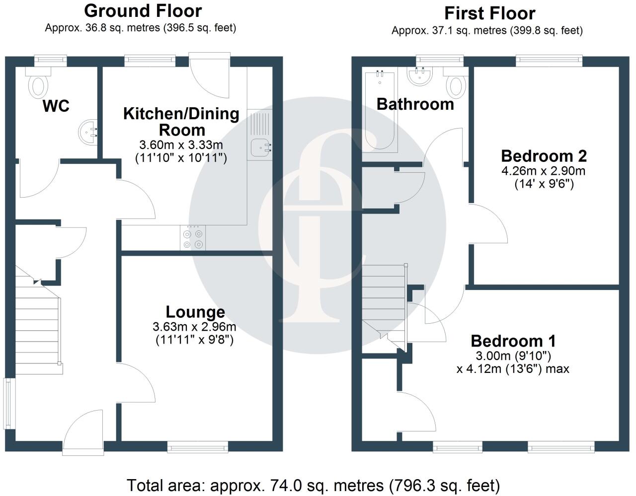 Regan Avenue, Meon Vale, CV37 floorplan