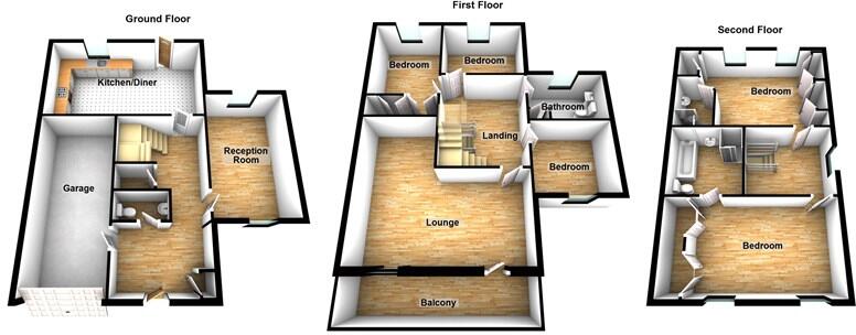 Boundary Way, Shoebury Garrison, Shoeburyness, Essex, SS3 floorplan