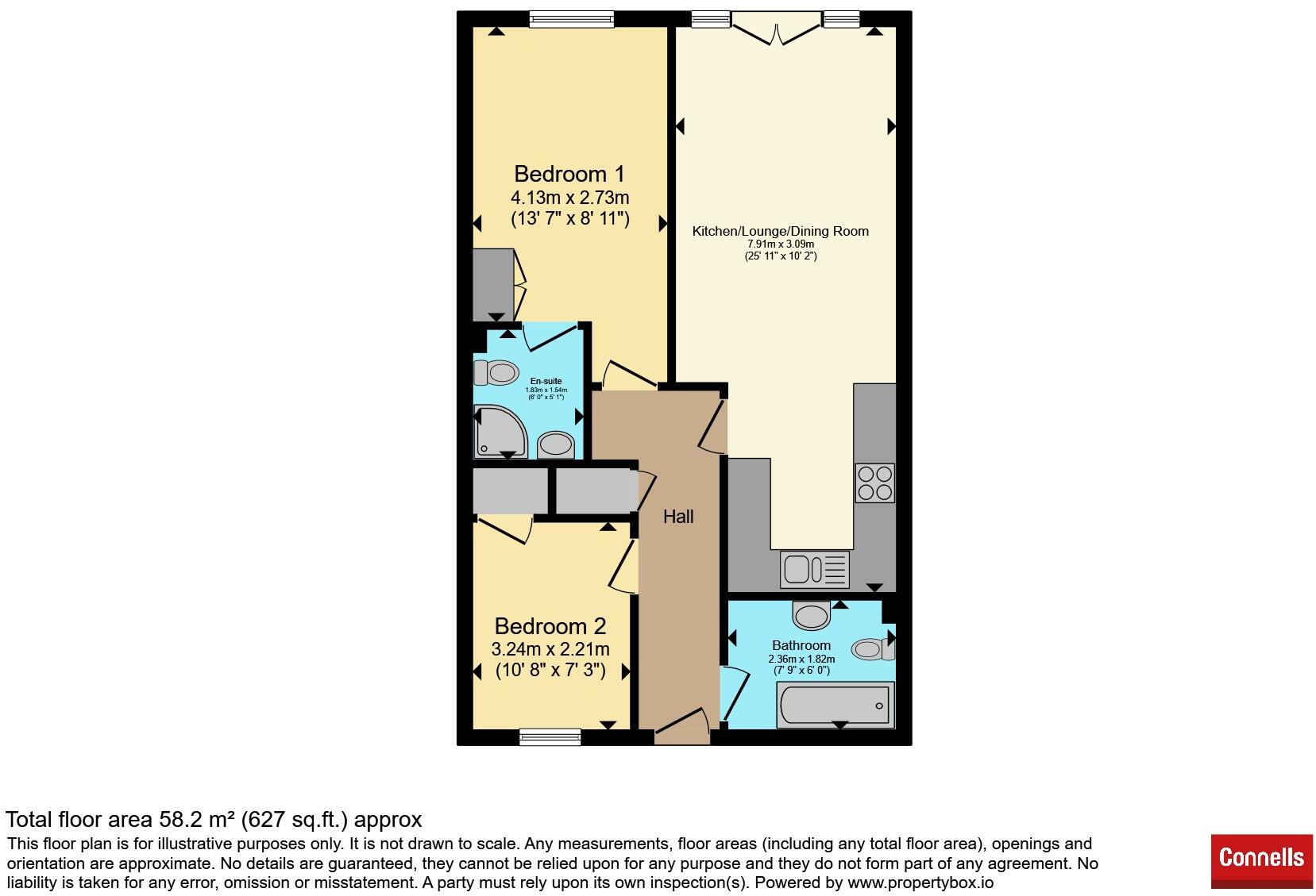 Coopers Yard, Hitchin floorplan