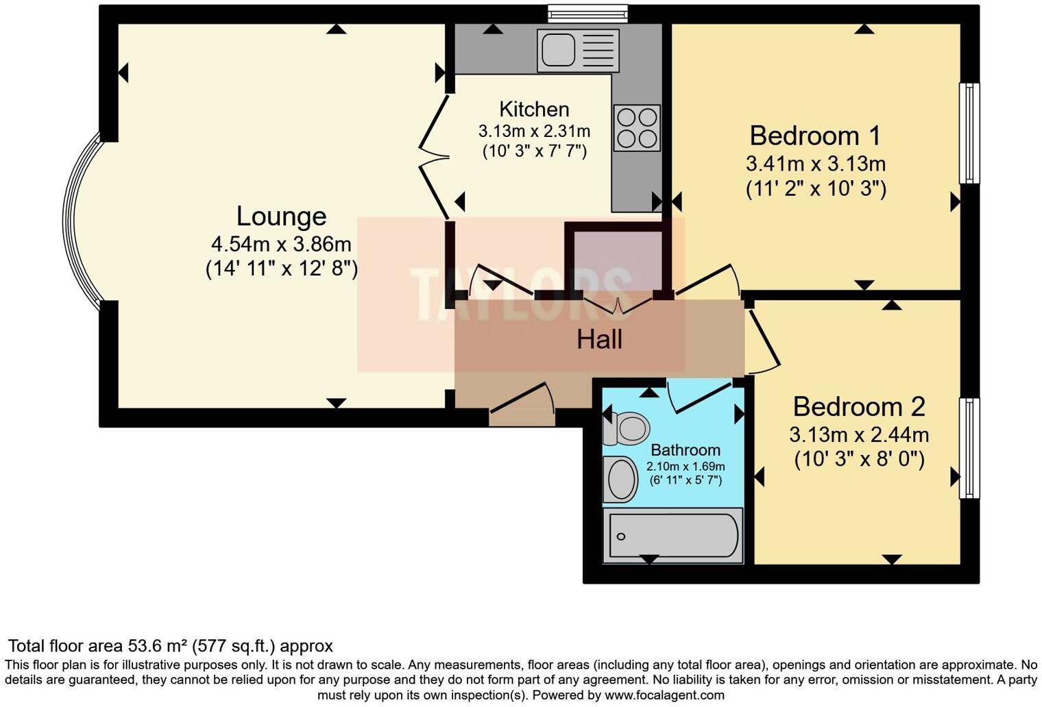 Old Hale Way, Hitchin, Hertfordshire, SG5 floorplan