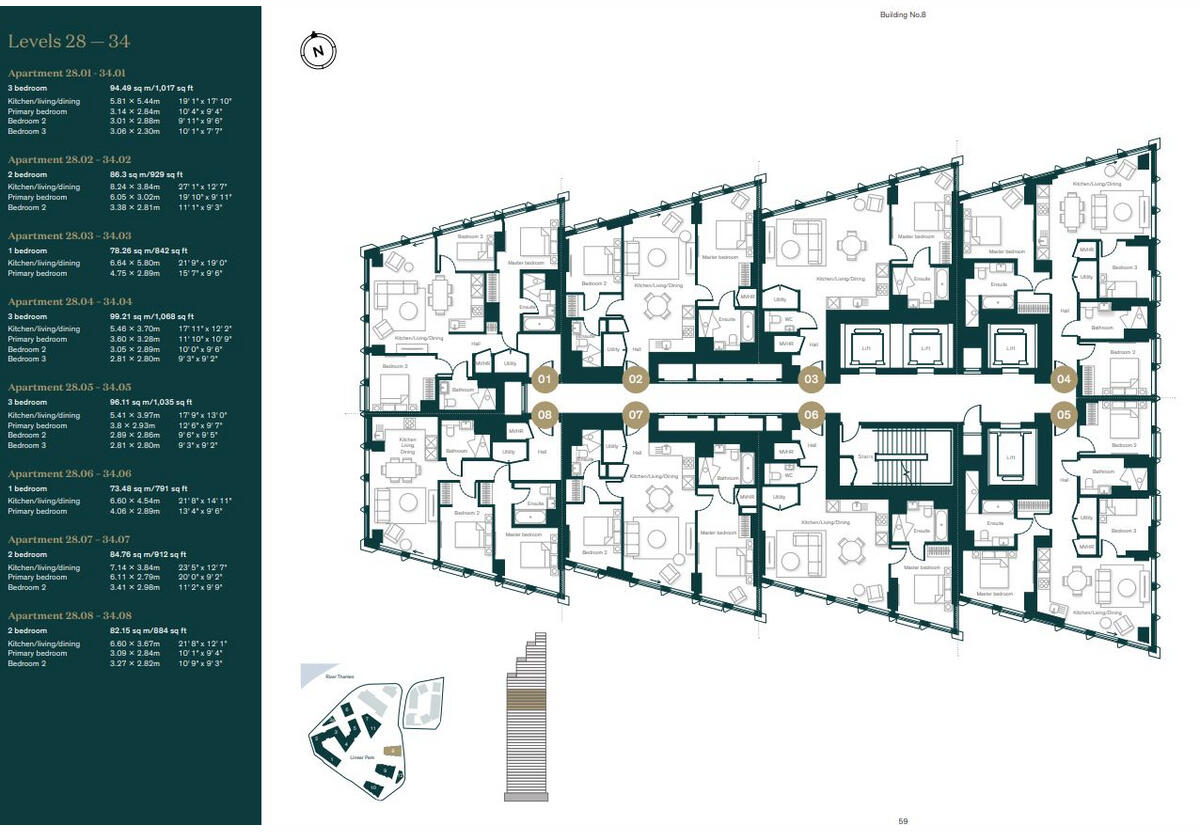 Carnation Way, London, SW8 floorplan