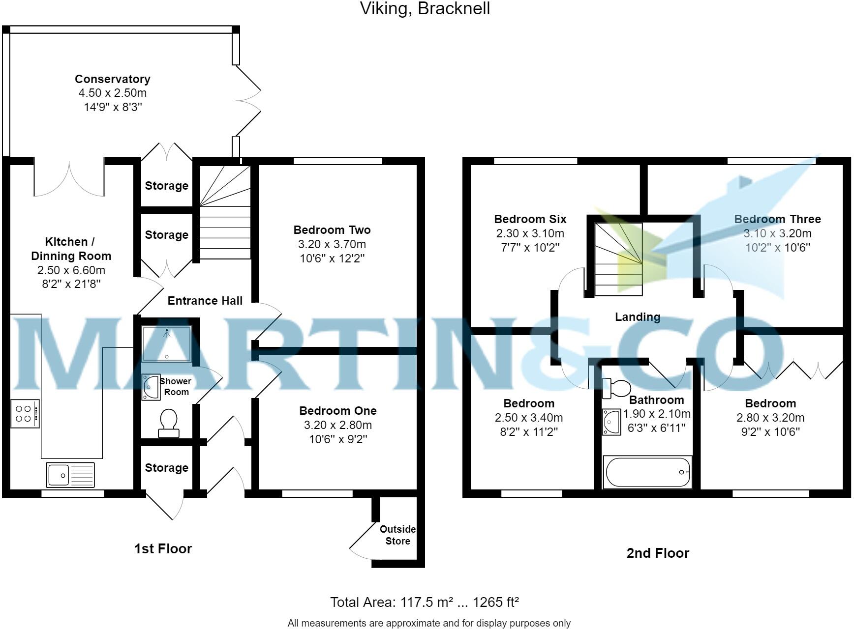 Viking, Bracknell floorplan