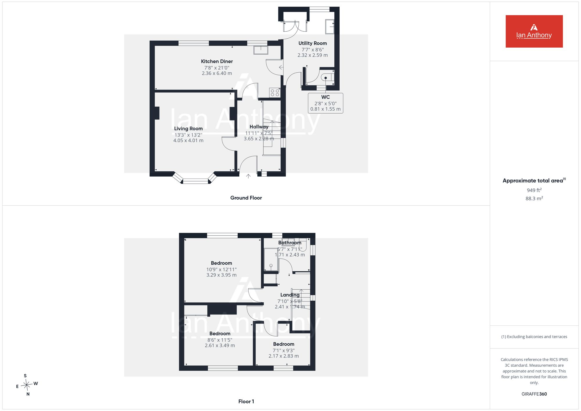 School Lane, Chapel House, WN8 floorplan