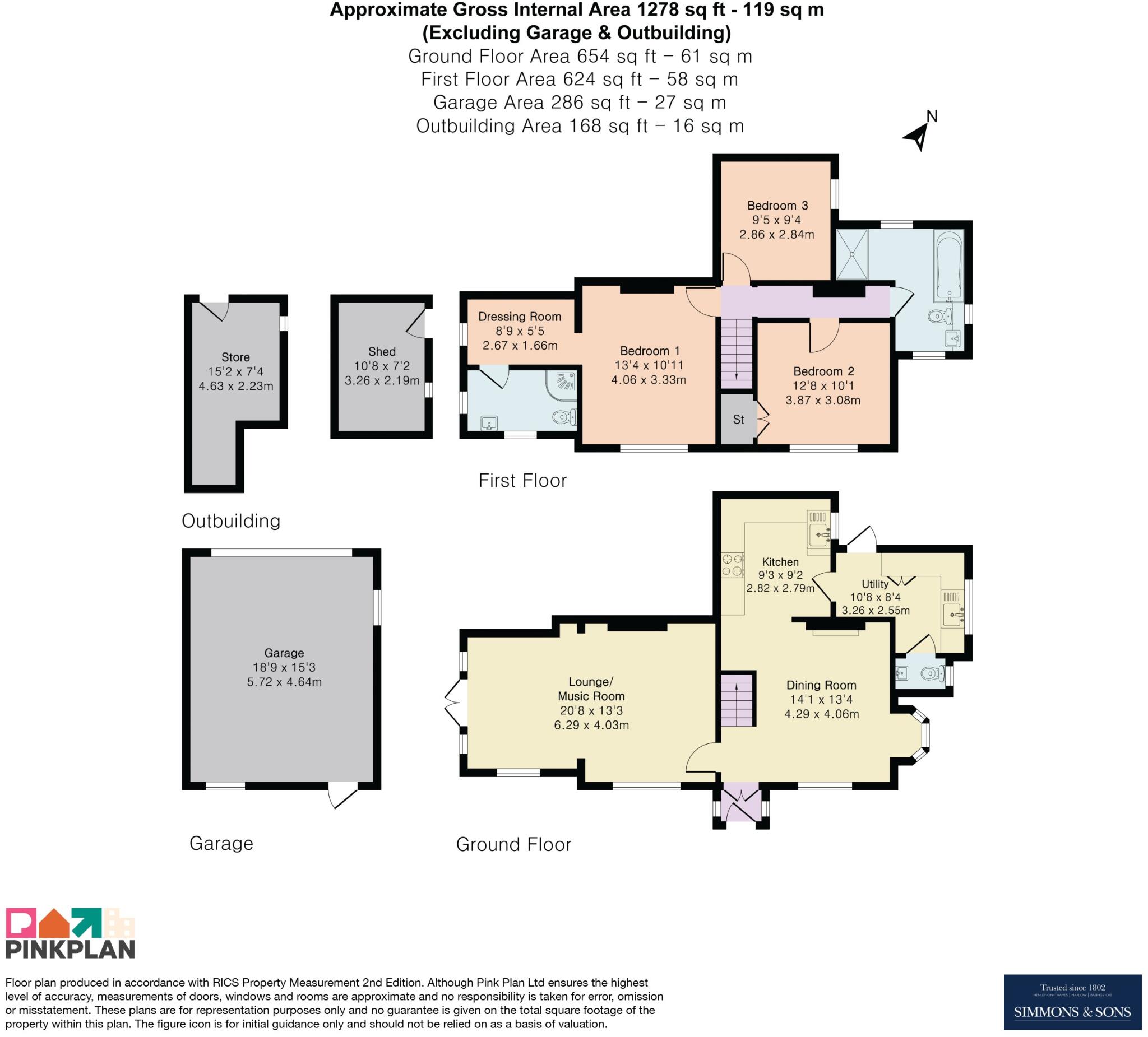 Frieth, Henley-on-Thames, RG9 floorplan