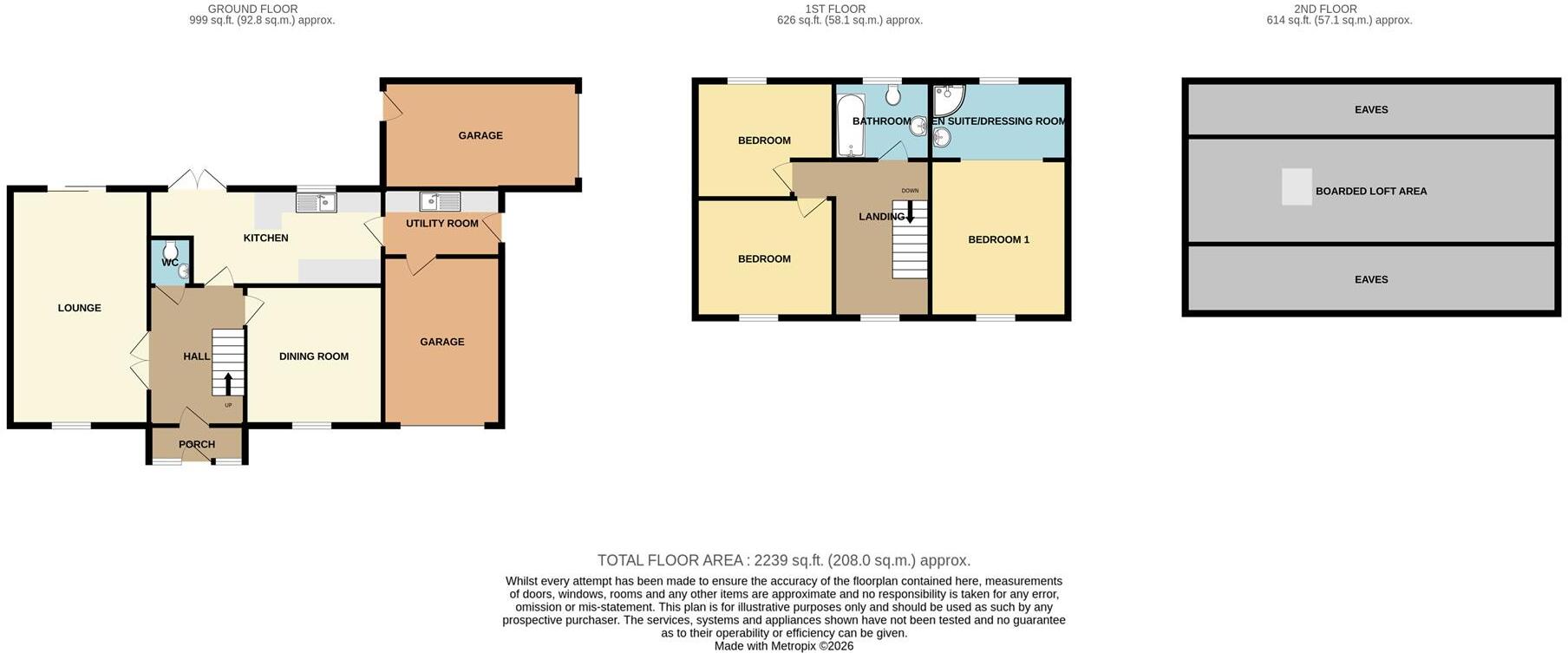 Asmall Lane, Ormskirk floorplan