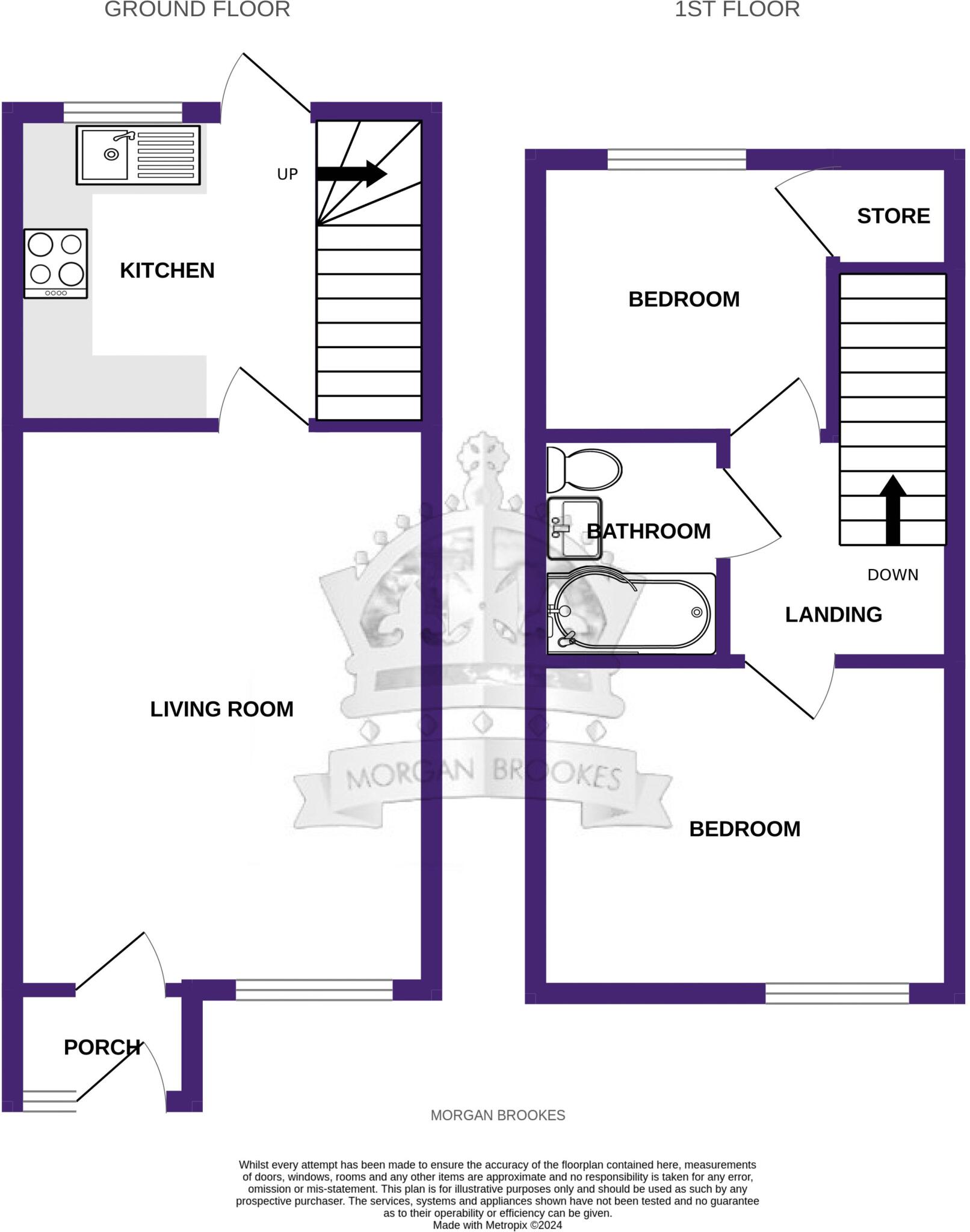 The Gables, Basildon floorplan