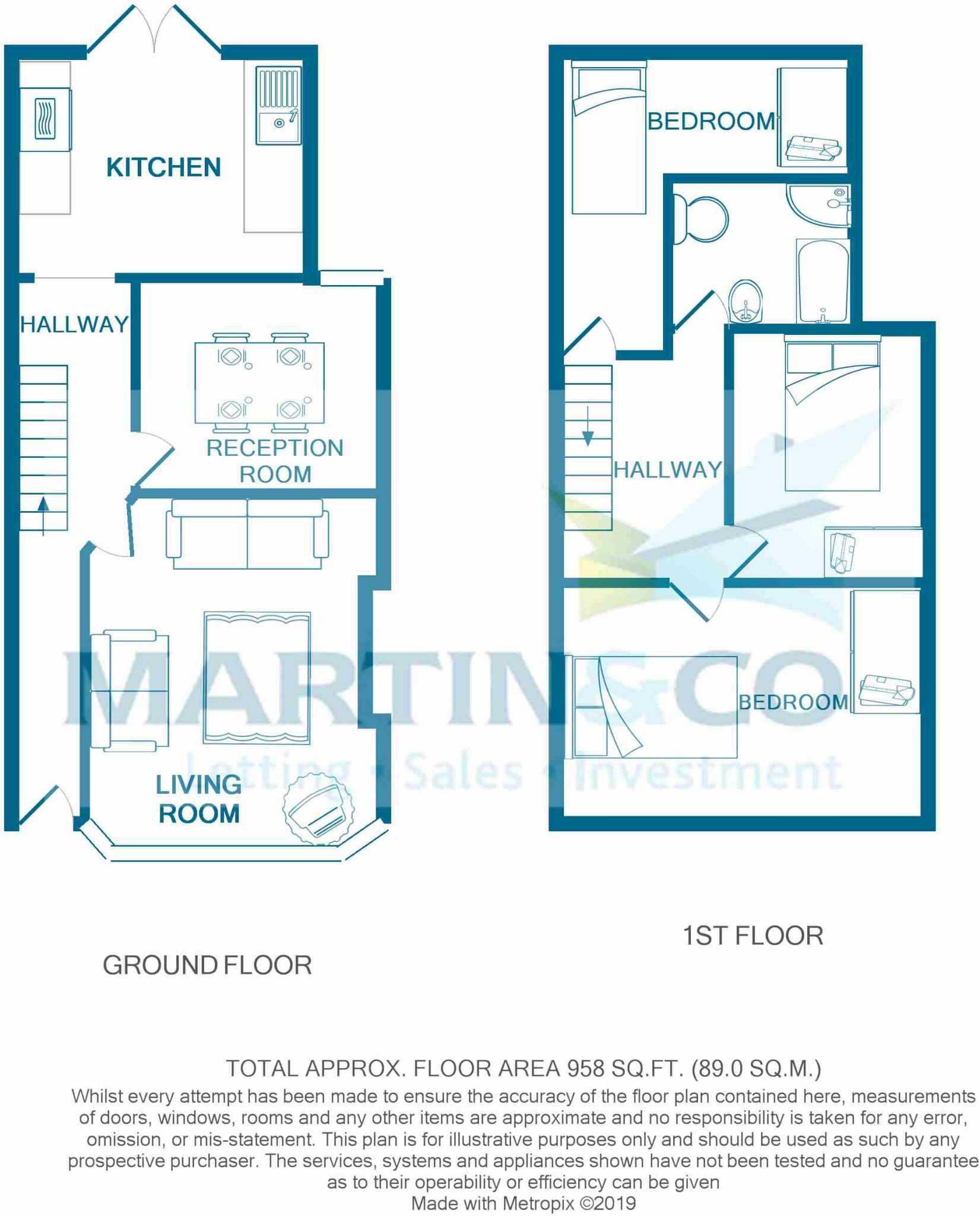 Salisbury Avenue, Westcliff On Sea floorplan