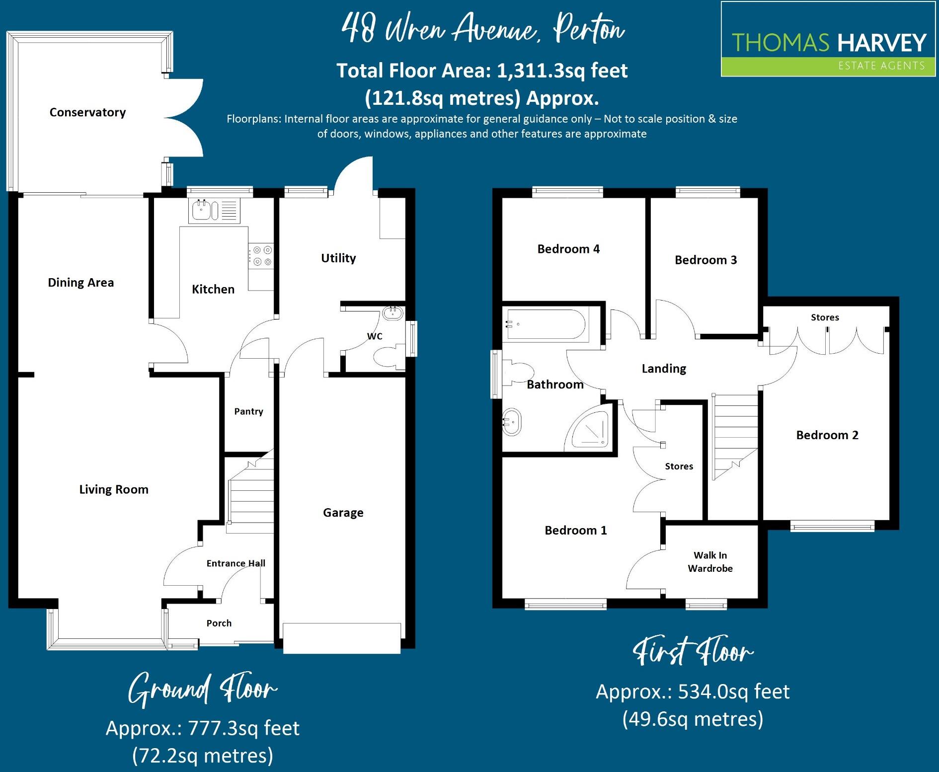 Wren Avenue, Perton, Wolverhampton, WV6 floorplan