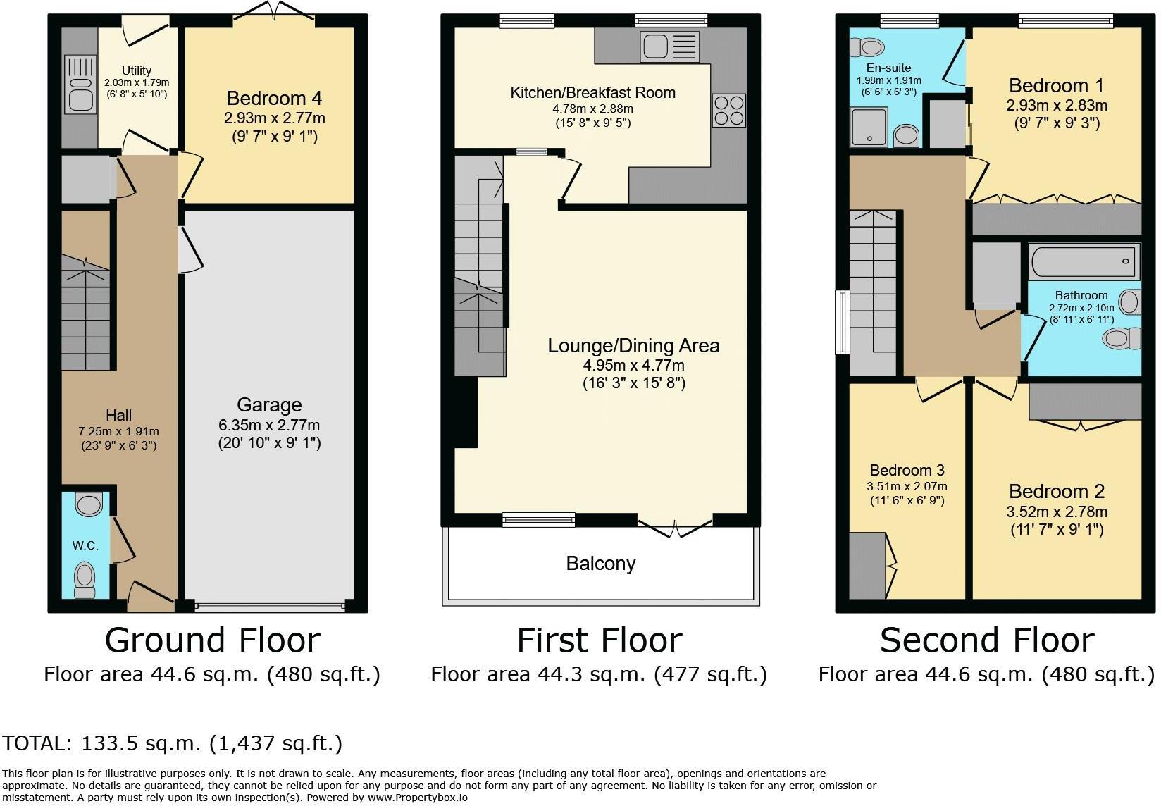 Motherwell Close, Widnes floorplan
