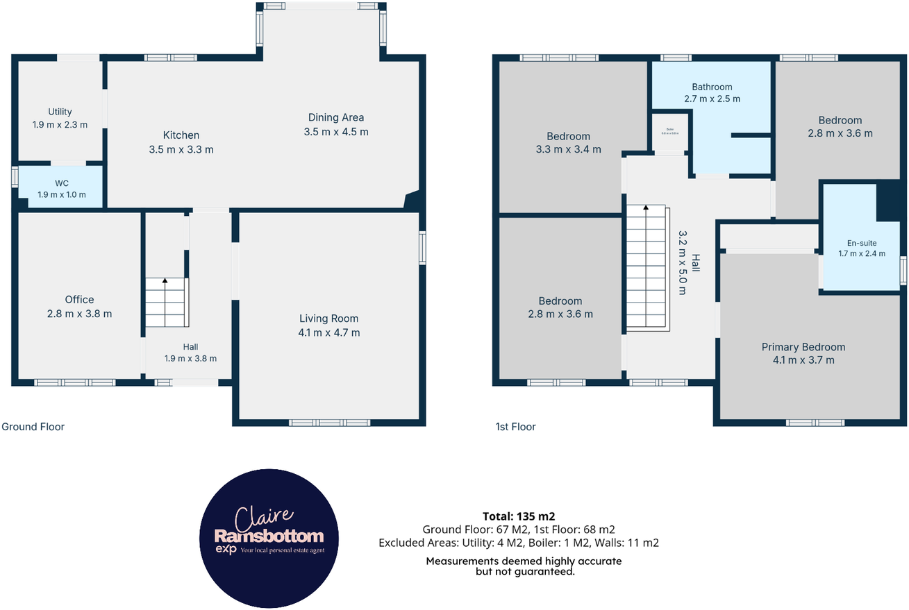 20 Forest Court, Huddersfield, HD2 2FY floorplan