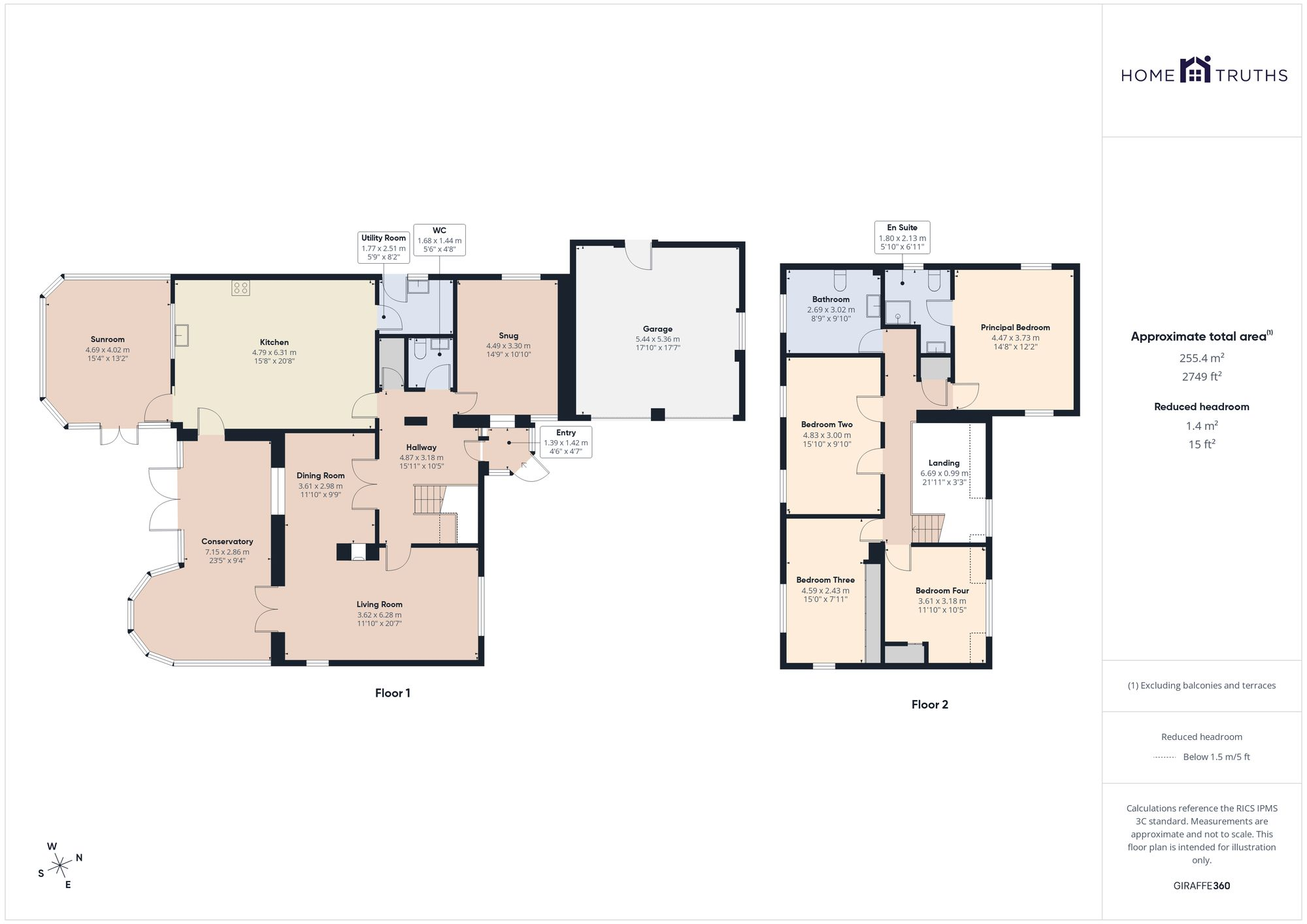The Croft, Euxton, PR7 6LH floorplan