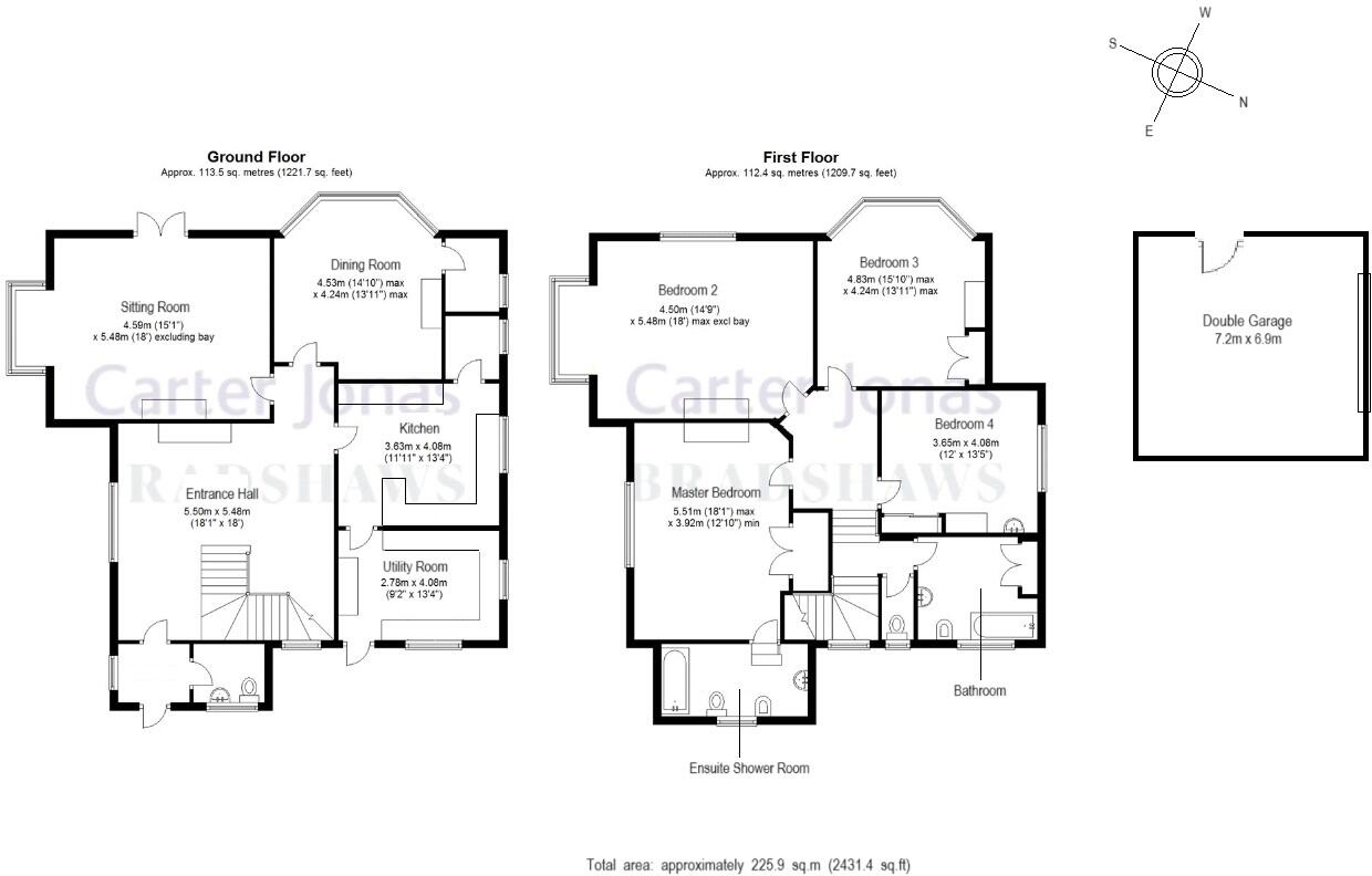 Hills Road, Cambridge, CB2 floorplan