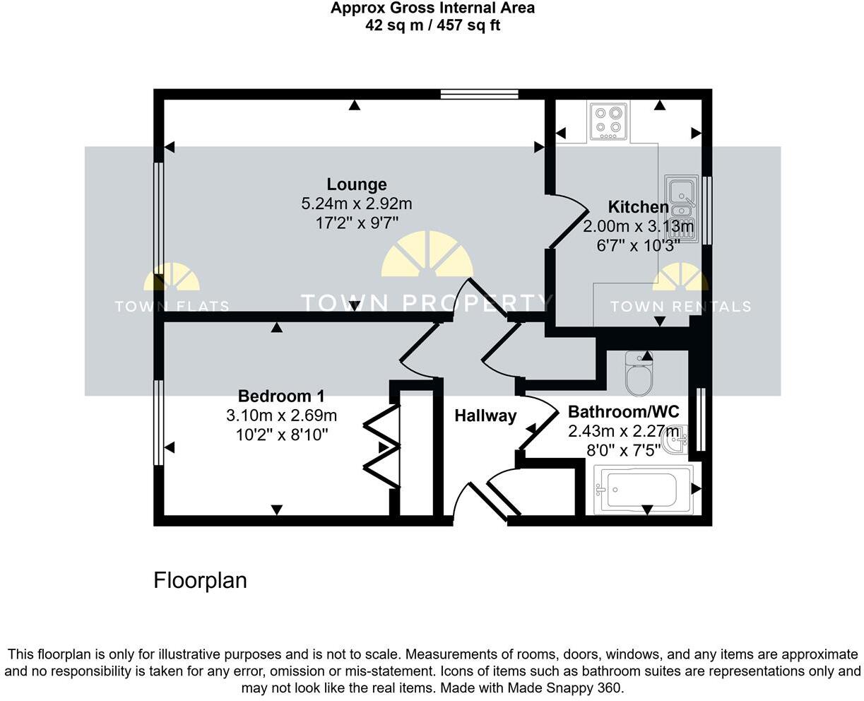 Falmouth Close, Eastbourne floorplan