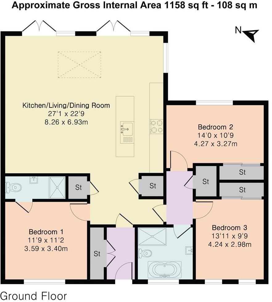 Chaucer Close, Bicester floorplan