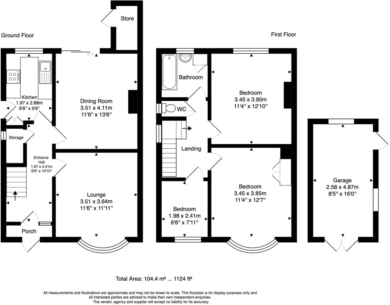Roehampton Drive, Wigston, Leicestershire, LE18 floorplan