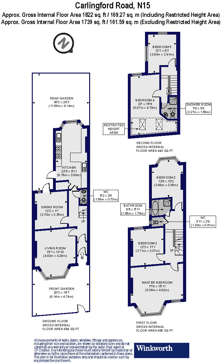 Carlingford Road, London, N15 floorplan