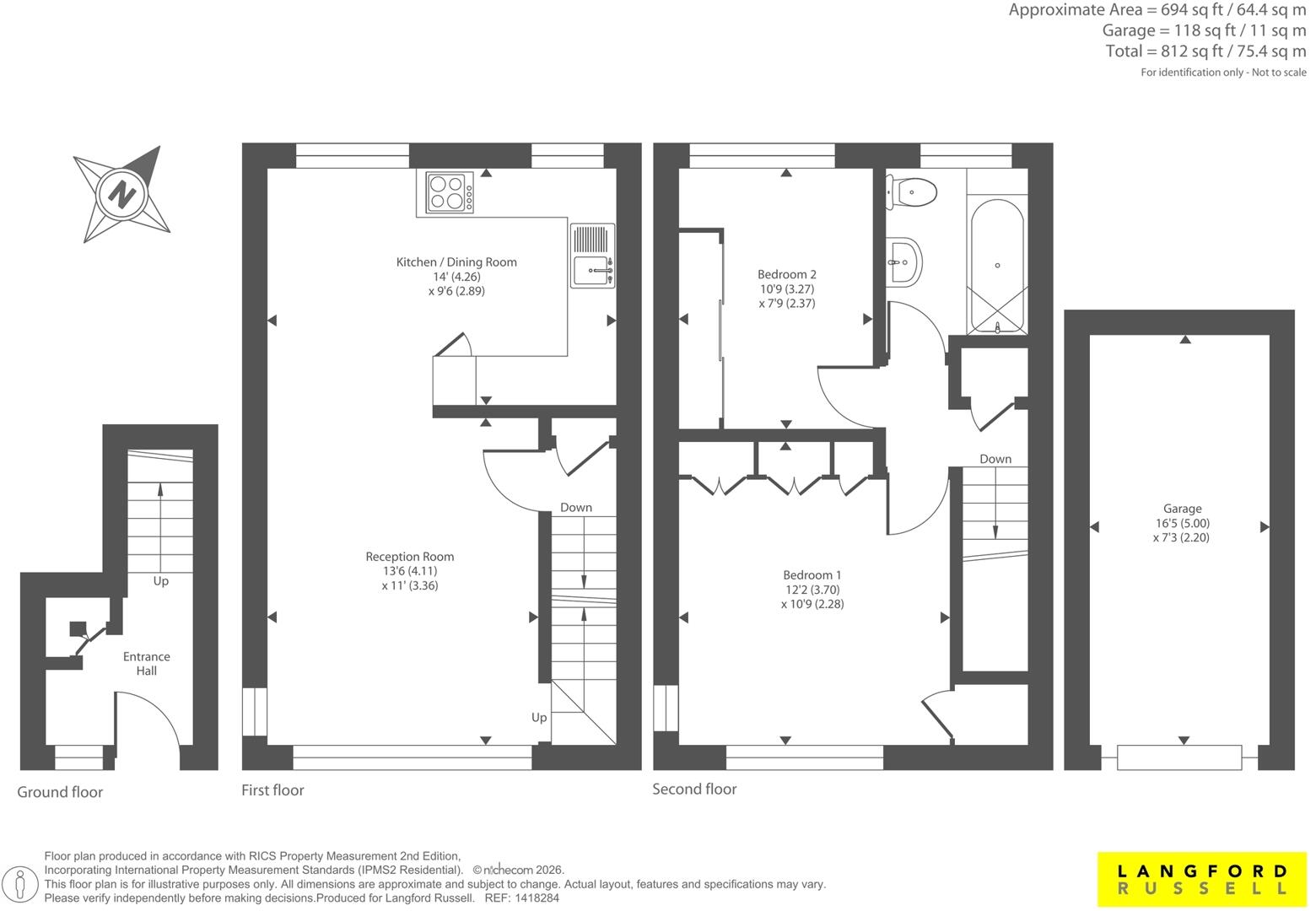 Langdon Shaw, Sidcup floorplan