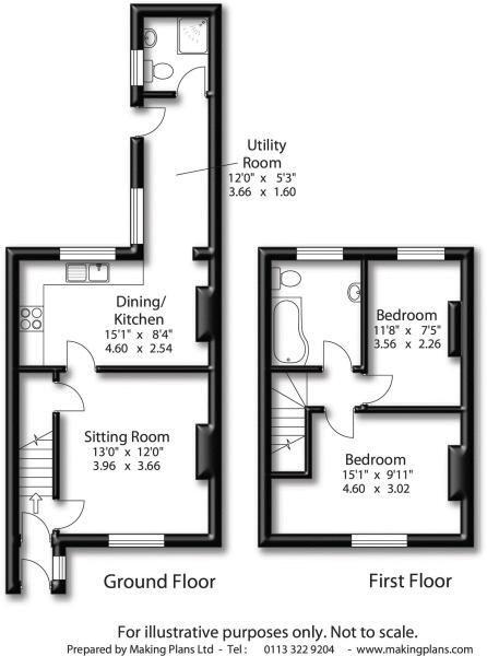 51, Woodhill Road floorplan