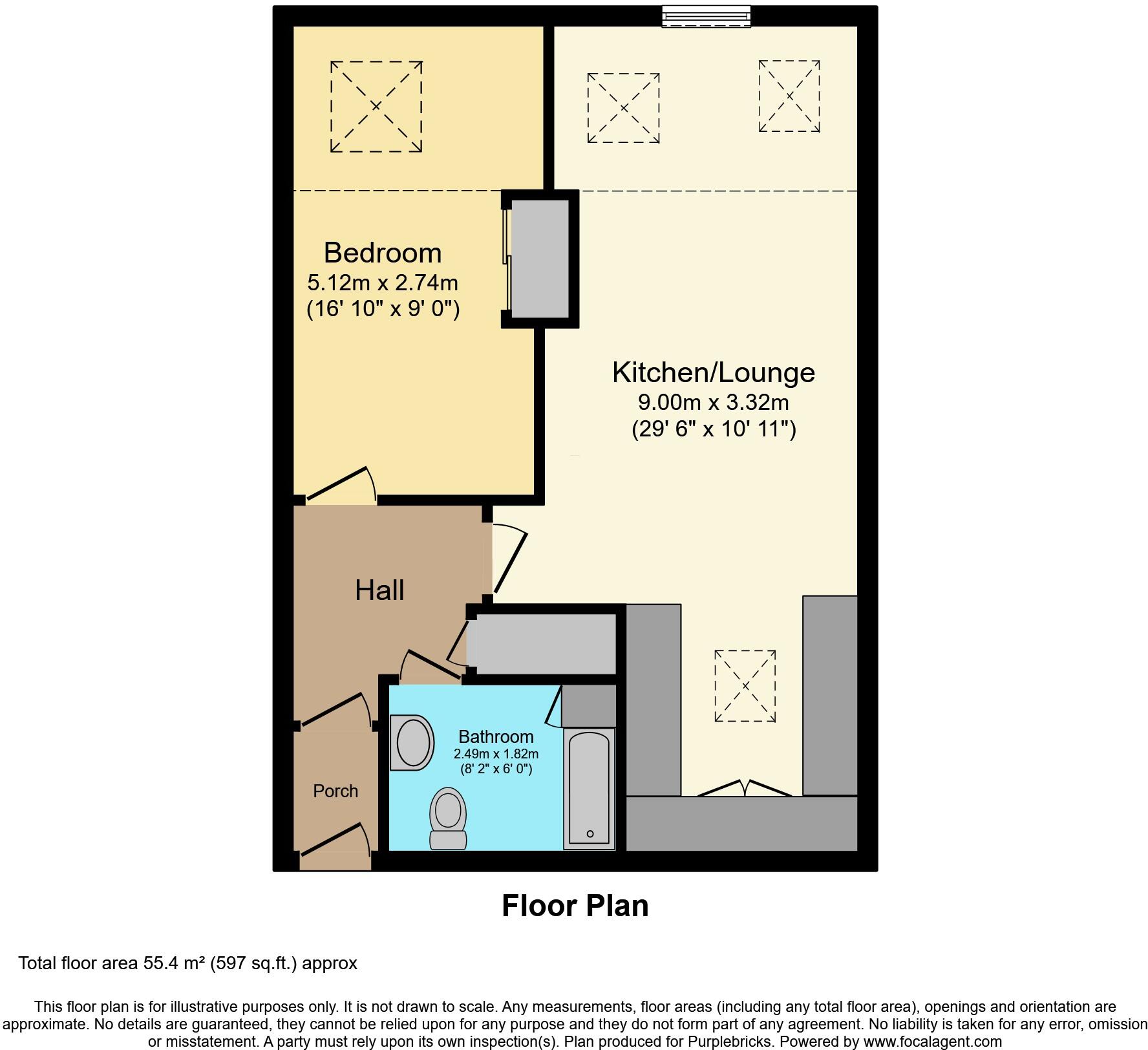 190 Monkmoor Road, Shrewsbury, SY2 floorplan