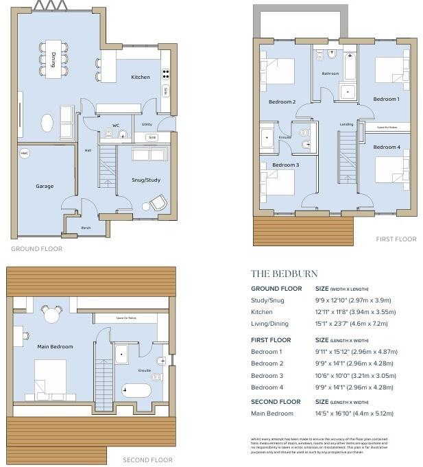 The Bedburn, Hamsterley Pastures, Bishop Auckland, DL13 3BU floorplan