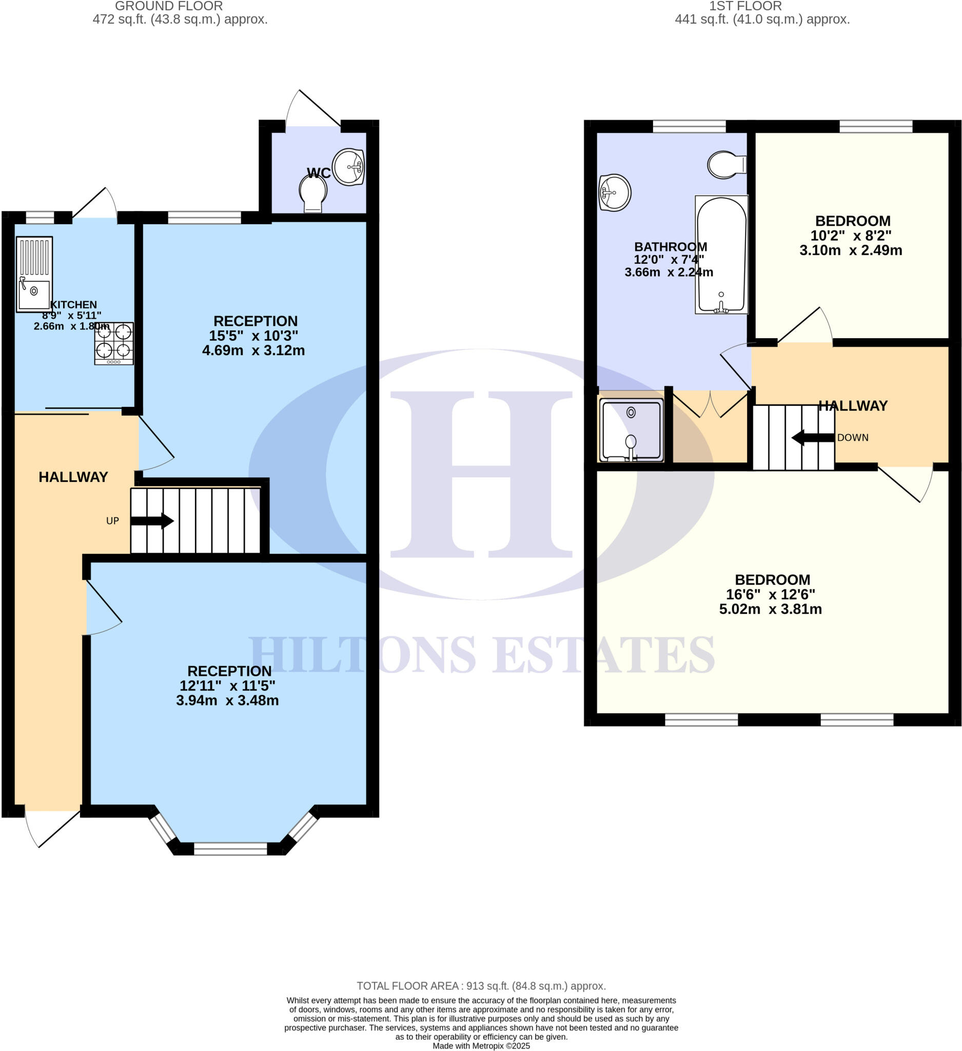 Sussex Road, Southall floorplan