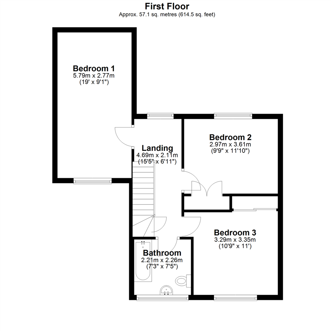 15, Redwood Close, Holbeach floorplan