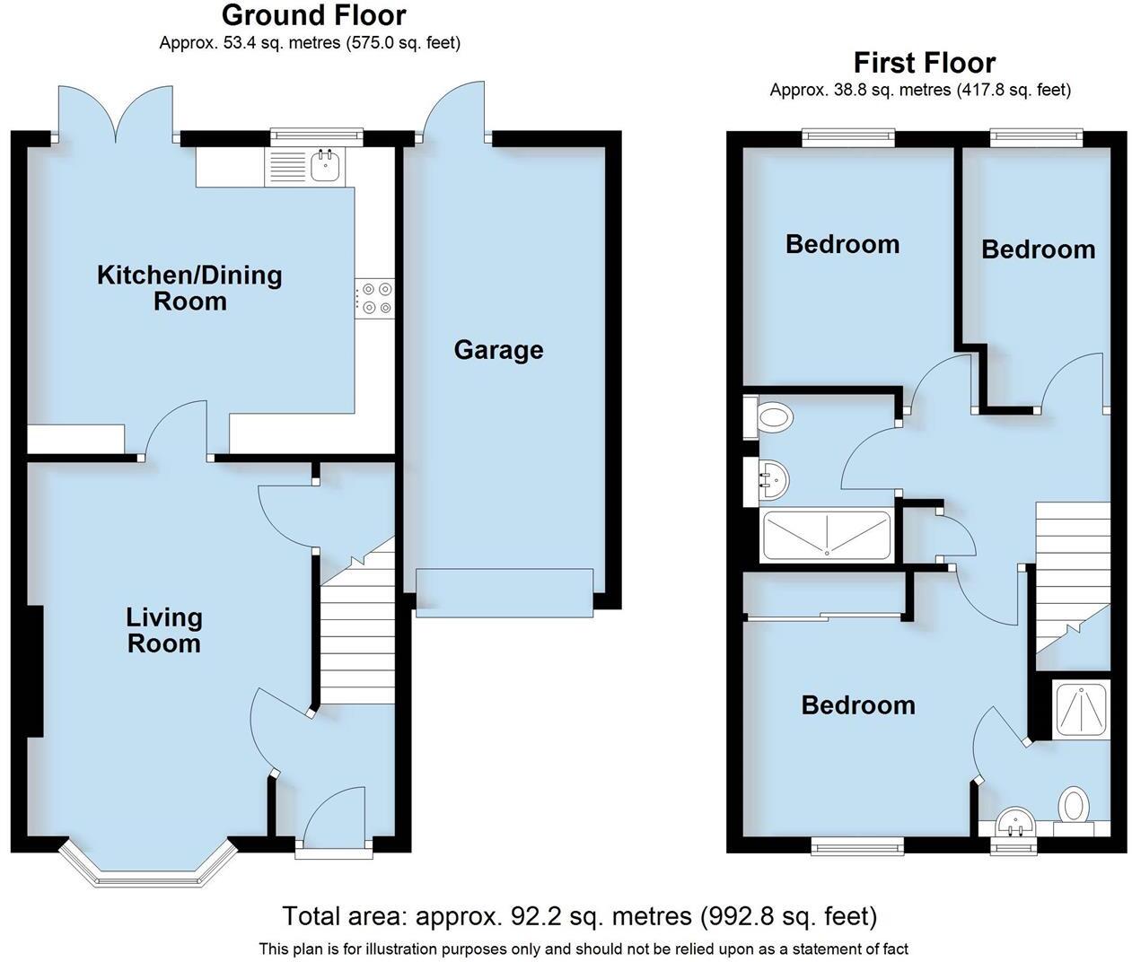 Crimscote Square, Hatton Park, Warwick floorplan