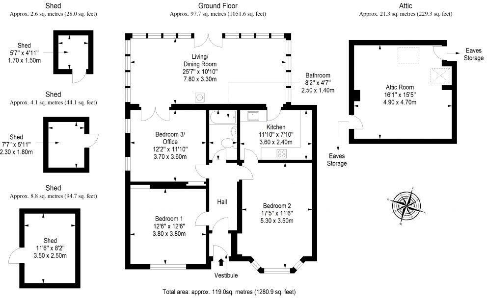 84 March Road, Edinburgh, EH4 3SY floorplan
