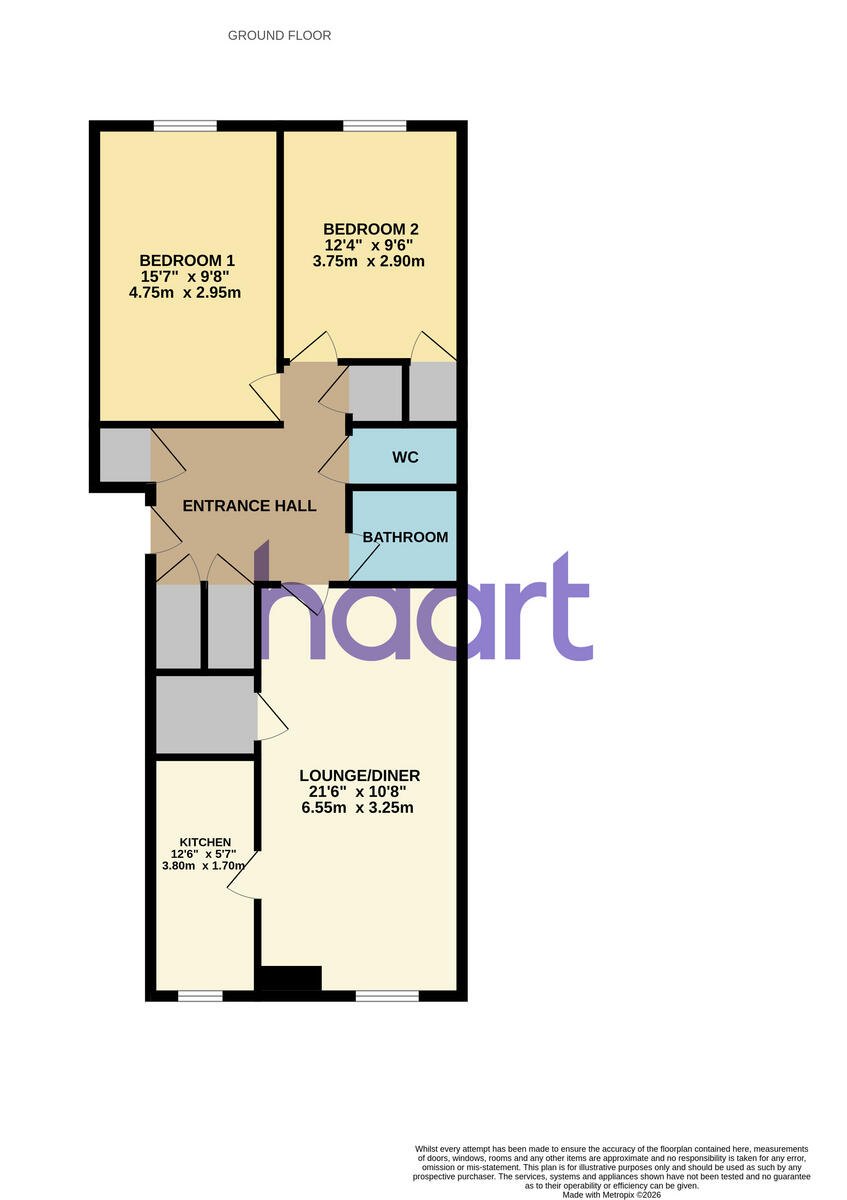 Trent Boulevard, Nottingham floorplan
