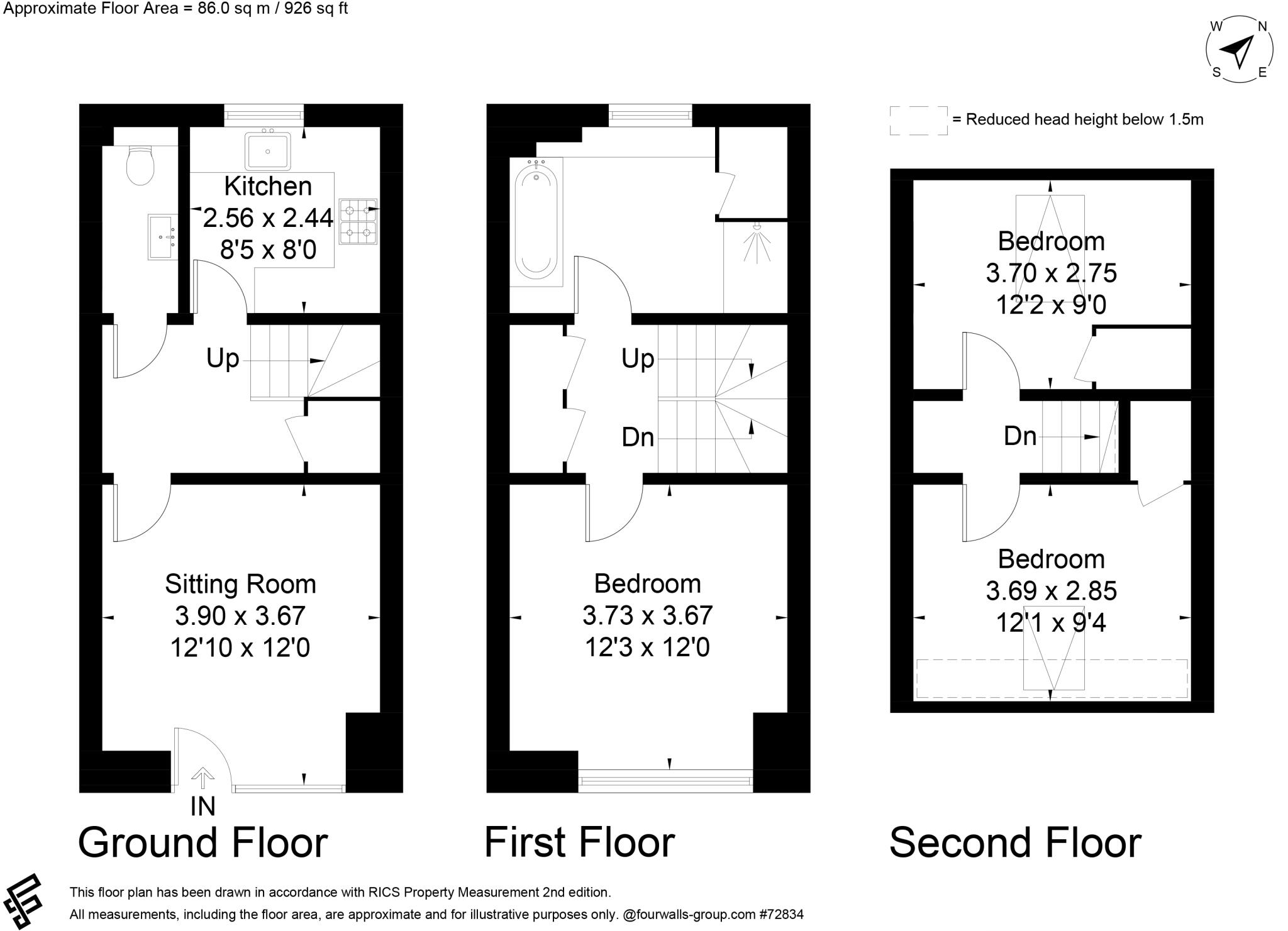 High Street, Mickleton, Chipping Campden, Gloucestershire, GL55 floorplan